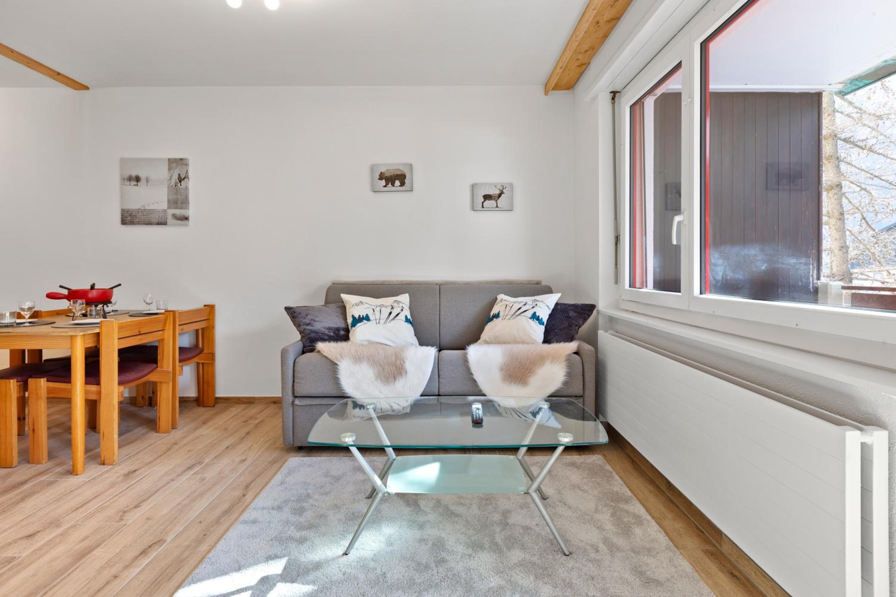 Retraite alpine, studio paisible et rénové