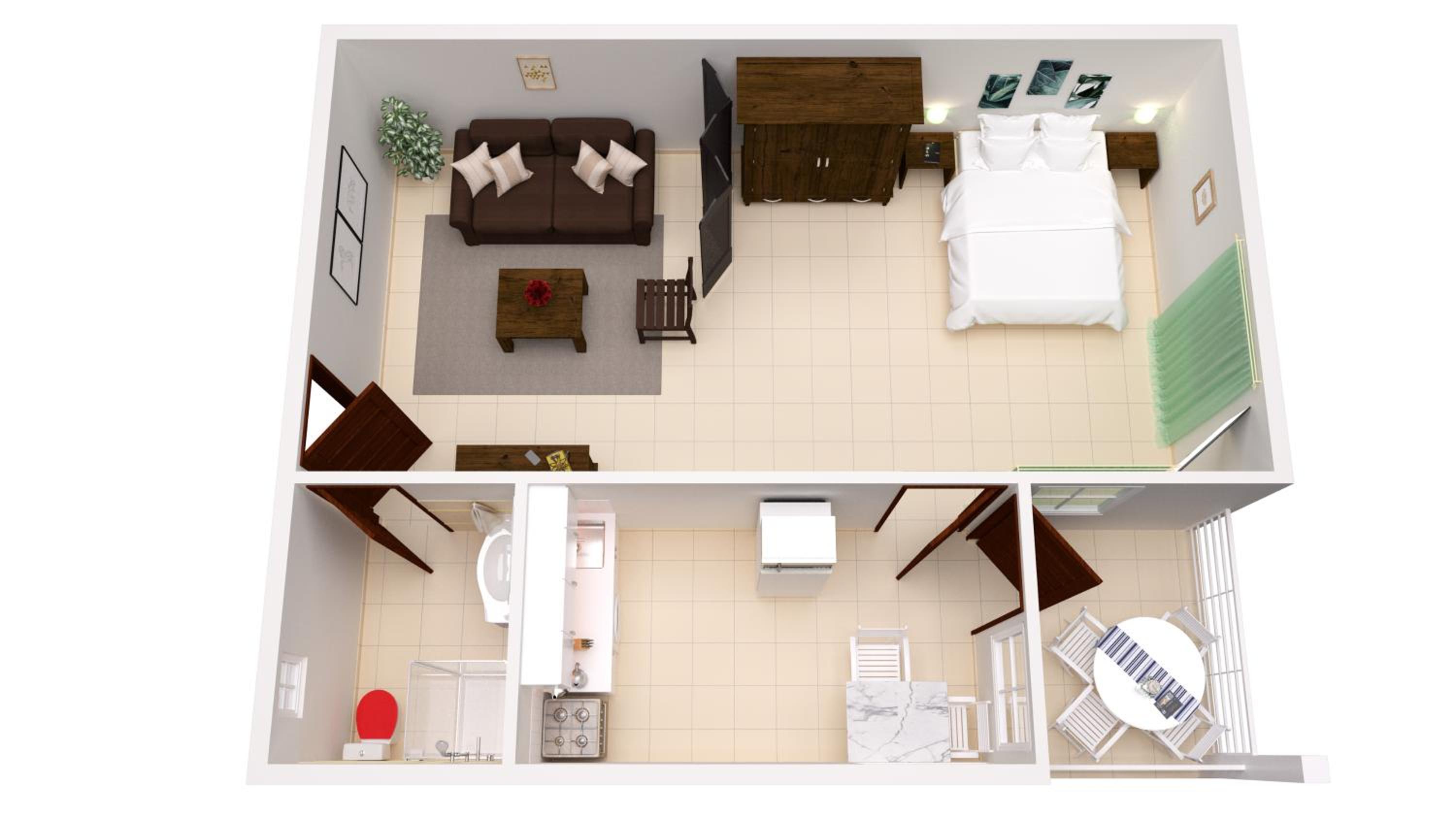 hotel room