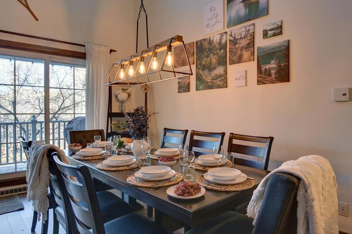 Huge condo in front of Tremblant ski resort