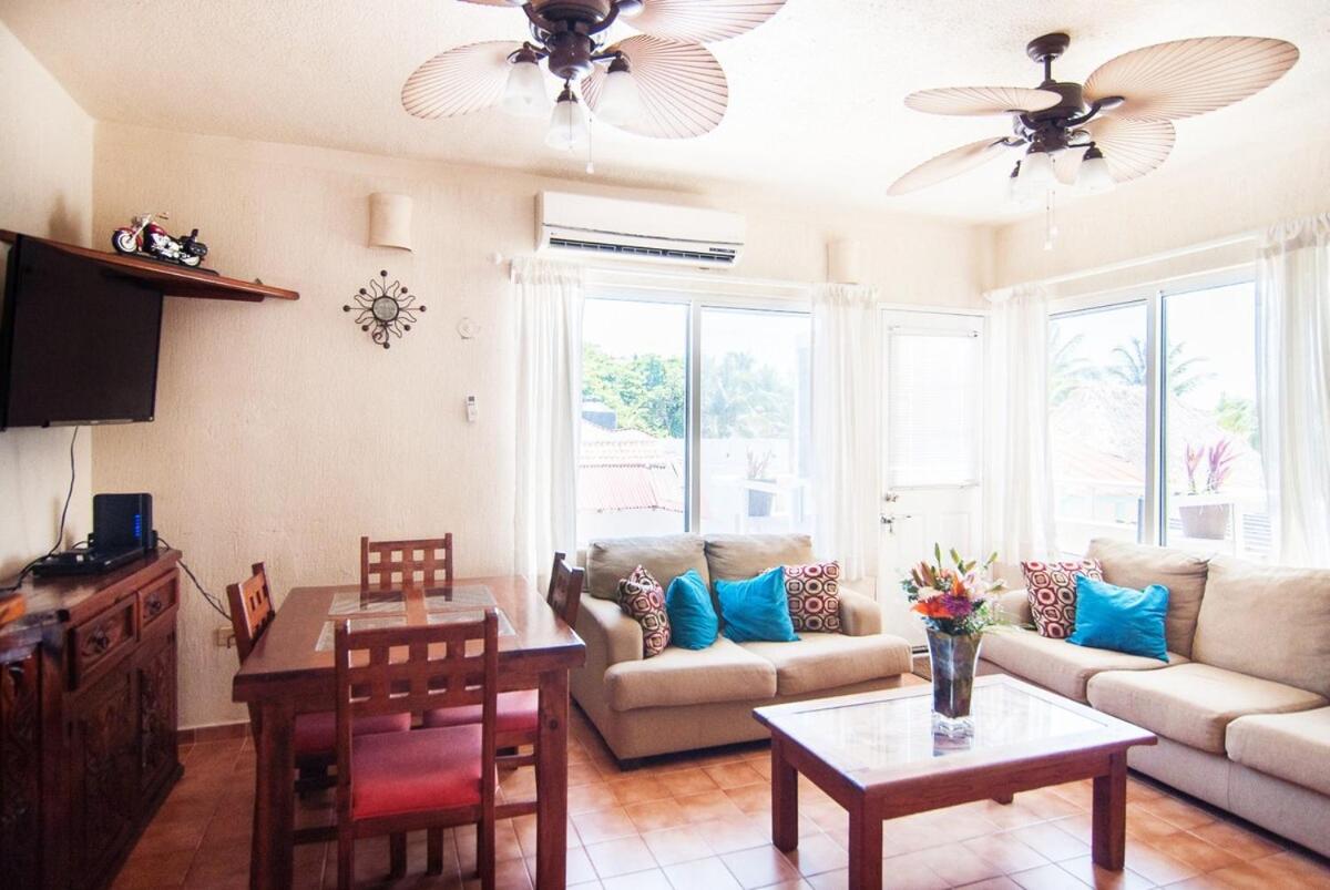 Beachfront 2BR Condo in Playa I Steps to 5th Ave! - main view