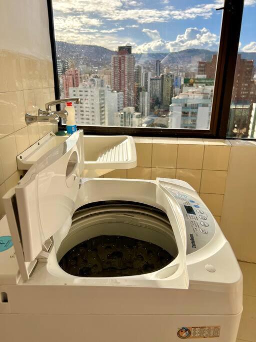 Dept. Céntrico en La Paz con bella vista