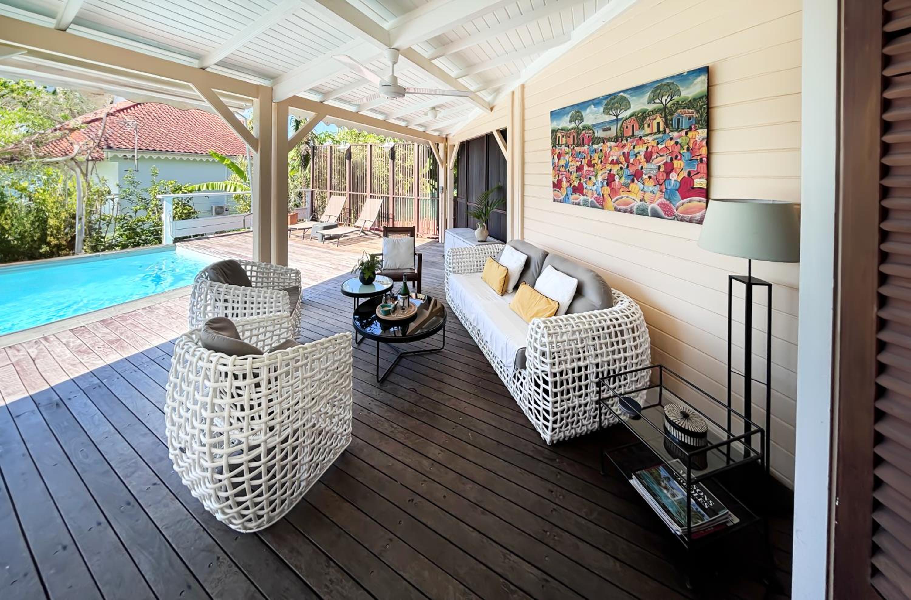 Maison créole d'exception - Villa Youka T4 standing pour familles- Trois Ilets view 3