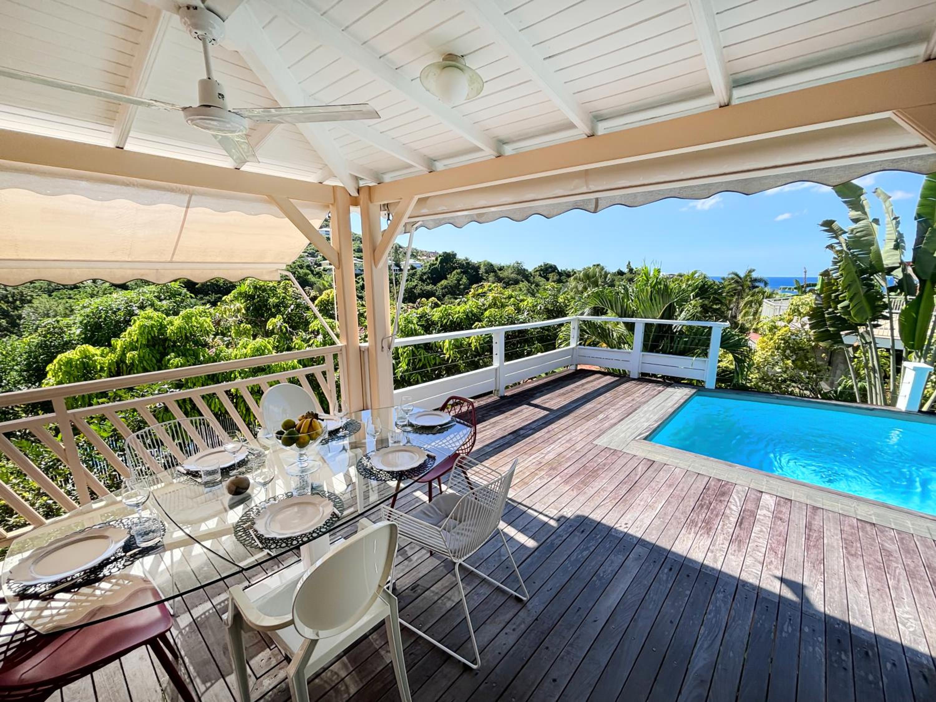 Maison créole d'exception - Villa Youka T4 standing pour familles- Trois Ilets view 5