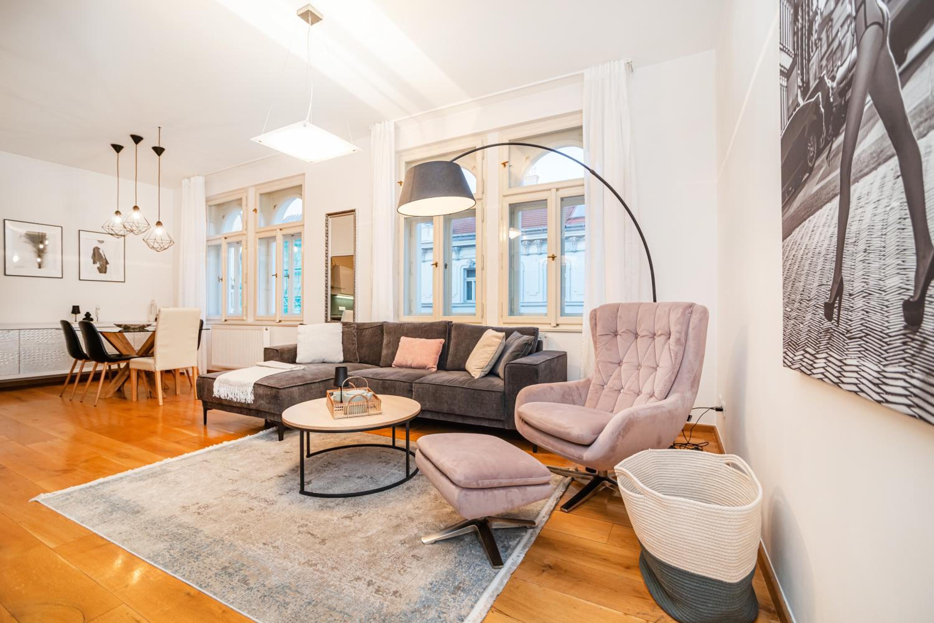 Large and stylish apartment in Prague