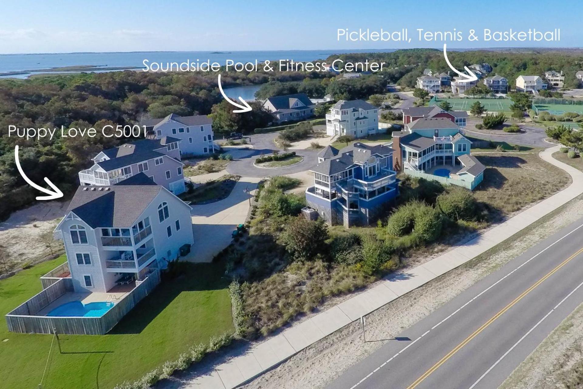 Puppy Love - Corolla, Villages at Ocean Hill, Pool, Hot Tub, Nearby Amenities, Lighthouse, Pets OK