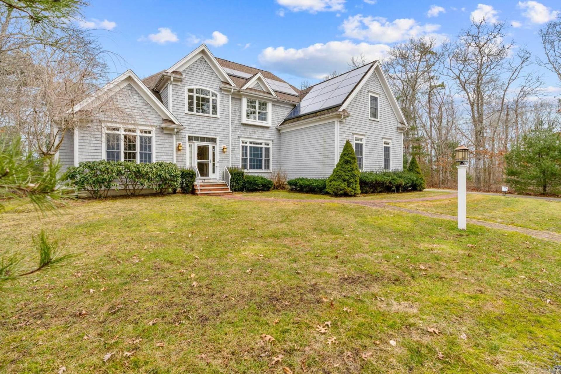 4BR Mashpee Retreat with fireplace view 2