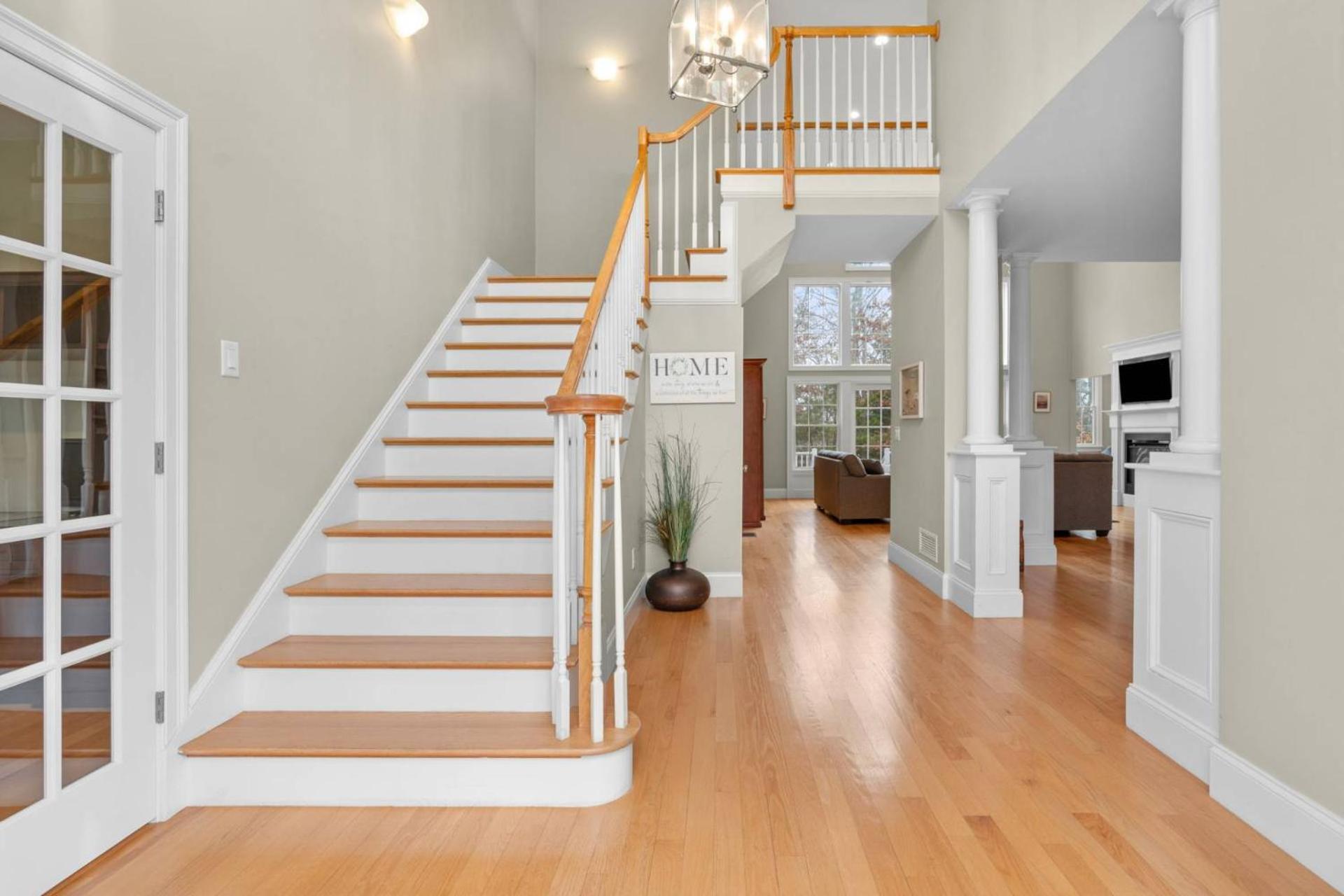 4BR Mashpee Retreat with fireplace view 3