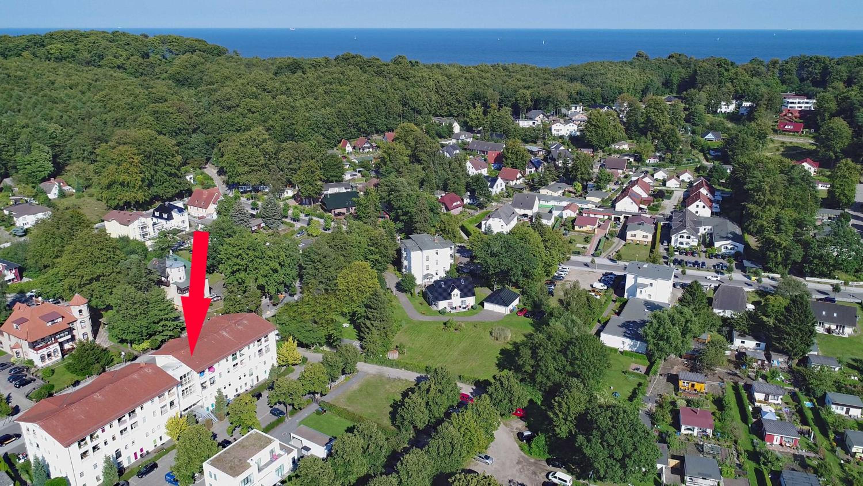 nur wenige Gehminuten zum Zentrum und Strand Wohnung 17 -