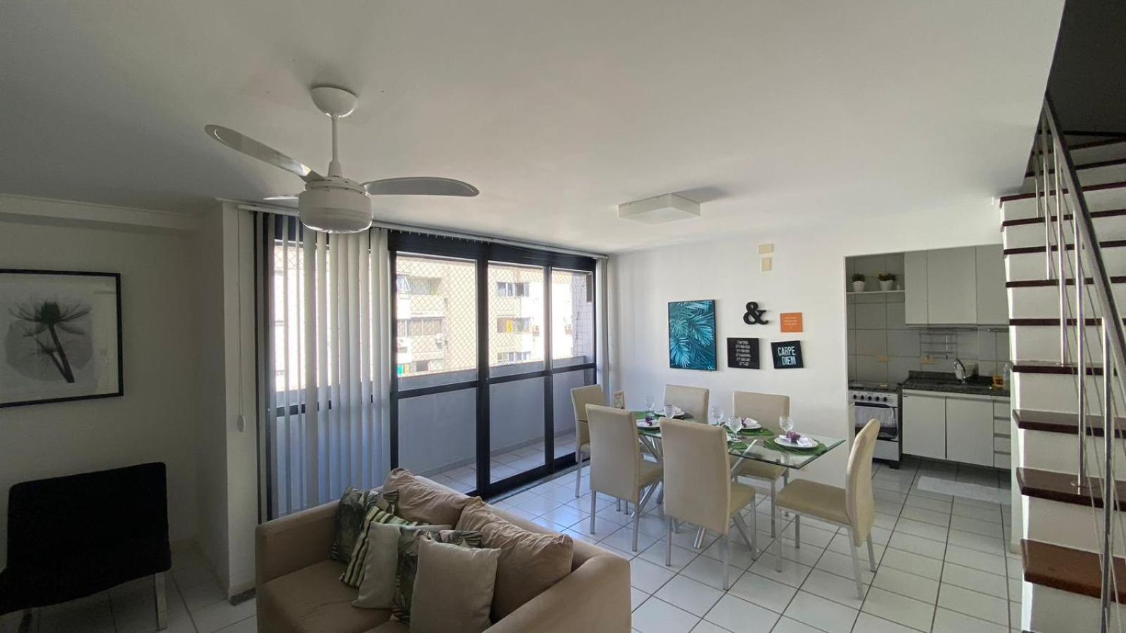 Super Duplex Beira Mar na melhor praia de Maceió-NEO 709