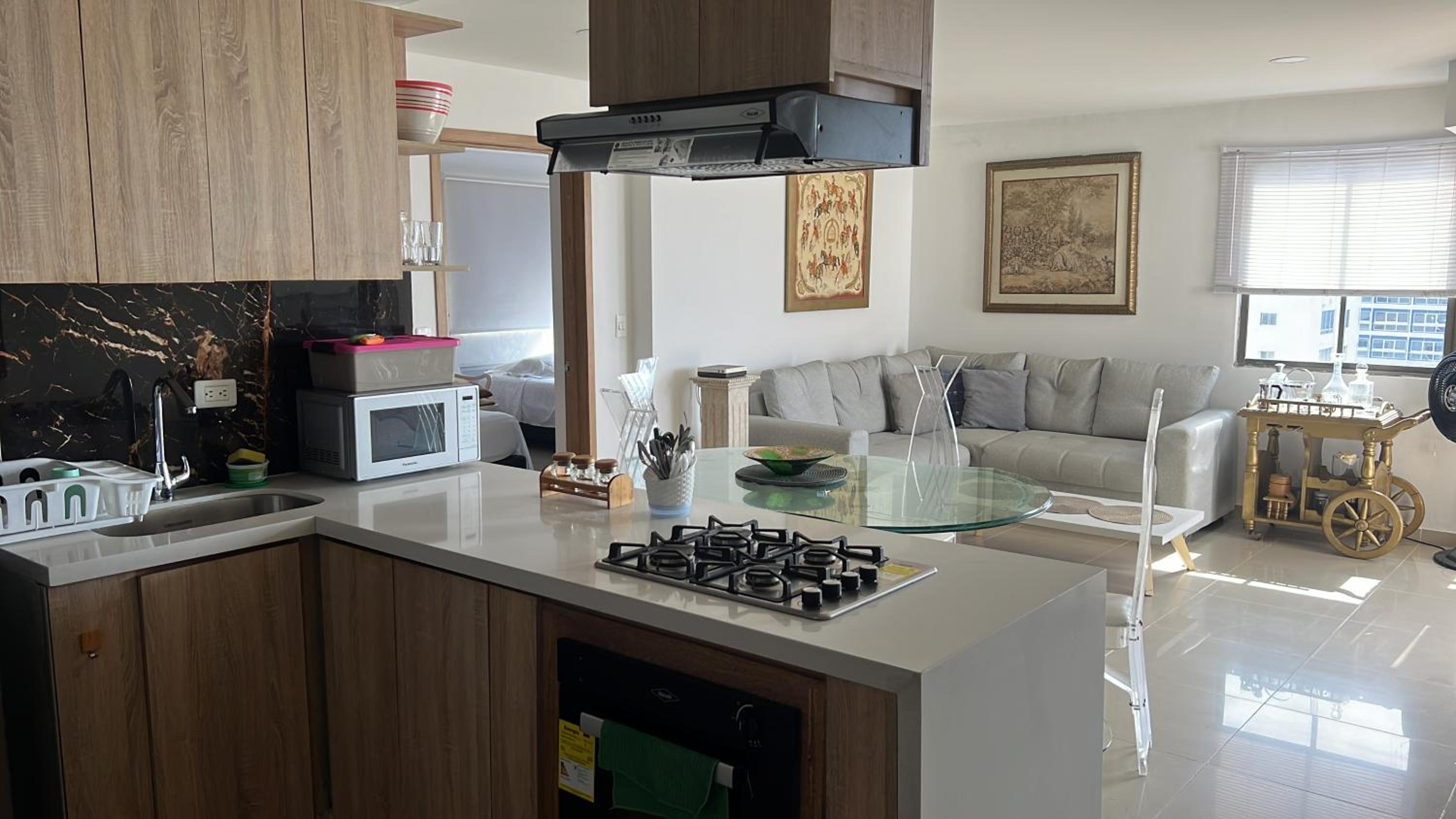 Apartamento con vista al mar