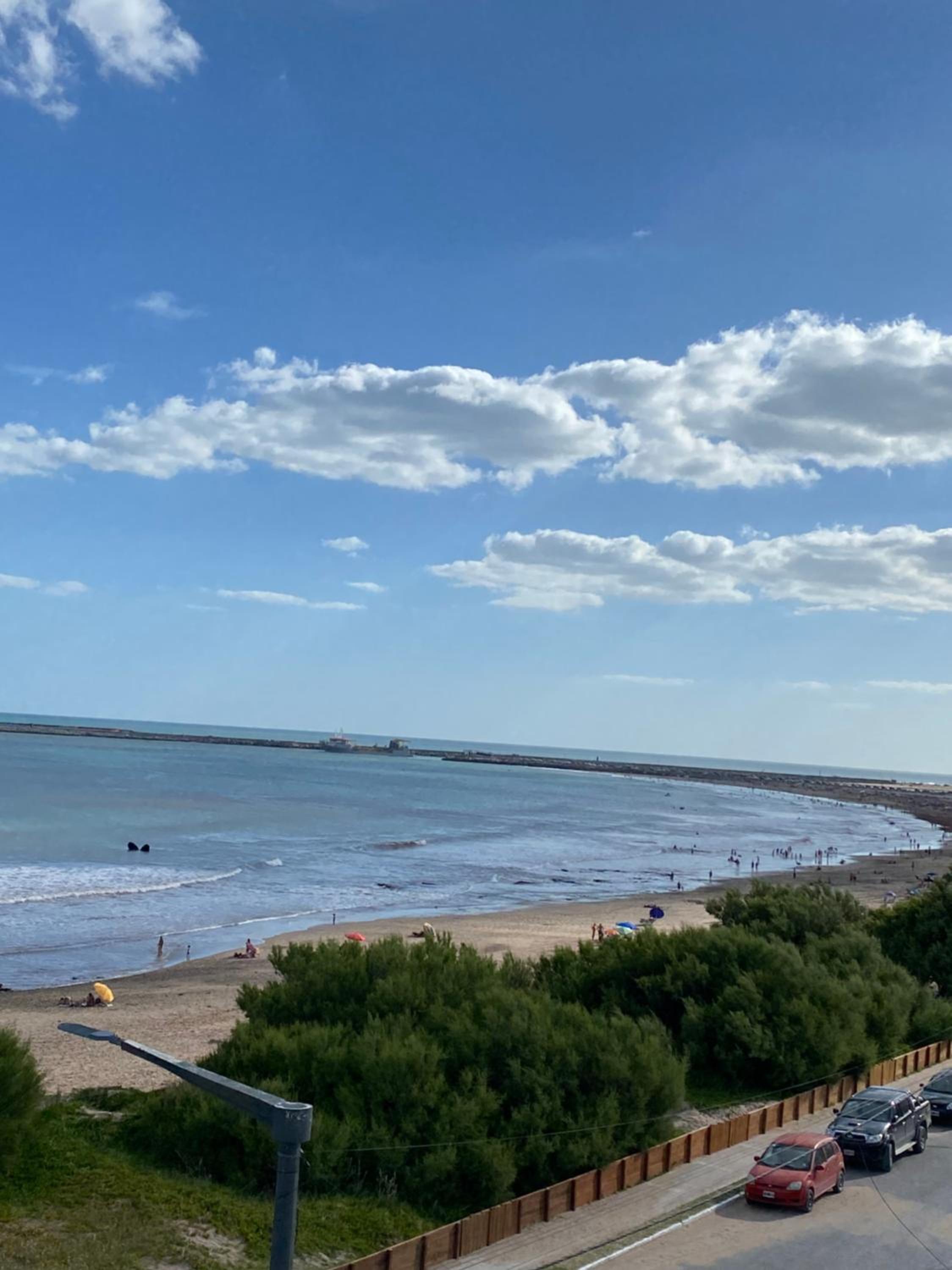 Frente al mar con pileta
