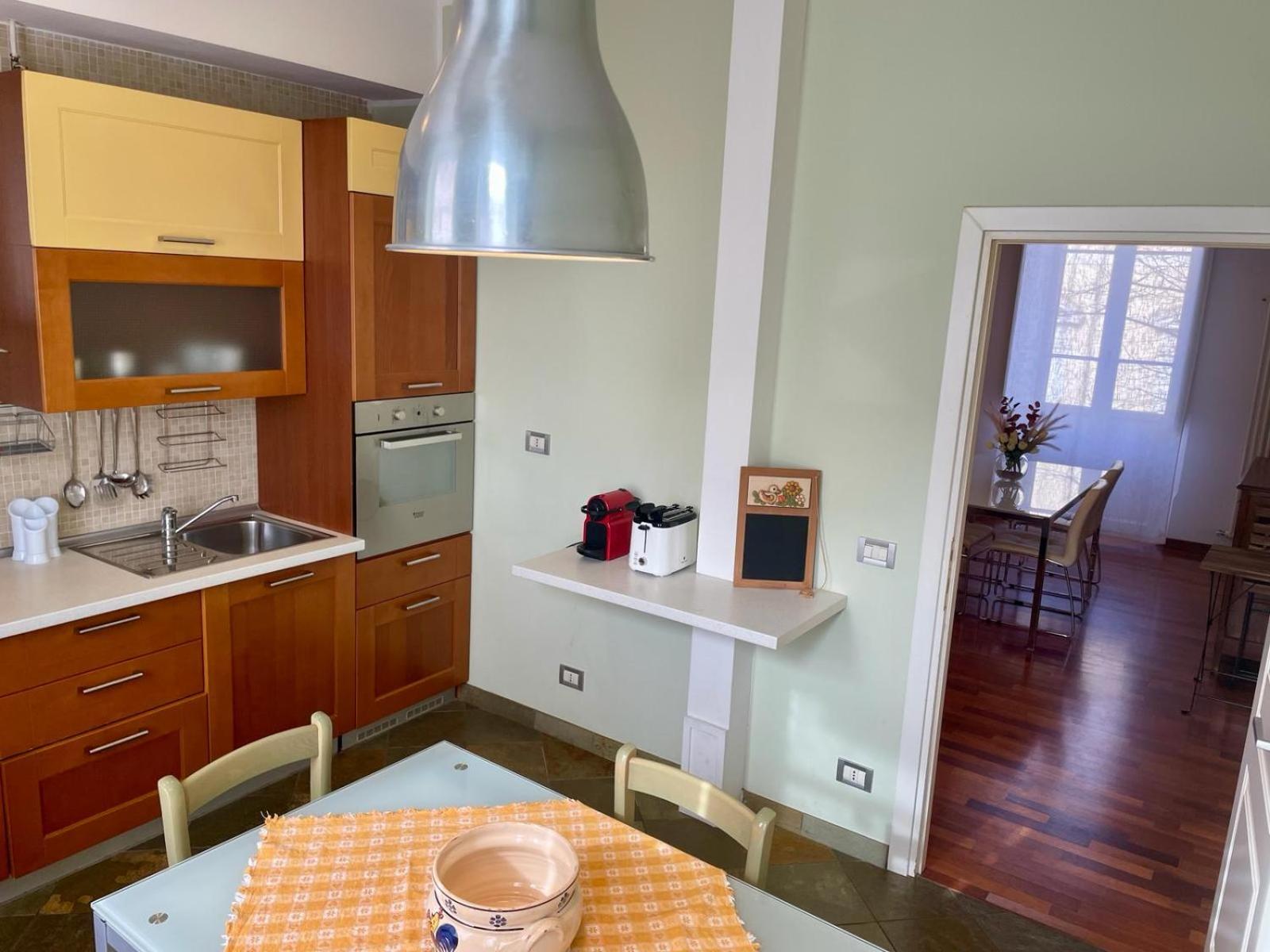 A Ca' di Rosetta en Albenga — kitchen