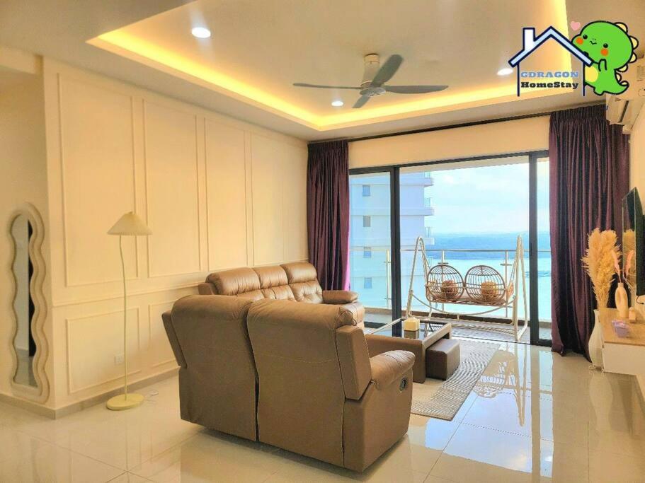 4BR high floor unblock seaview danga bay Lovell by Gdragon HomeStay