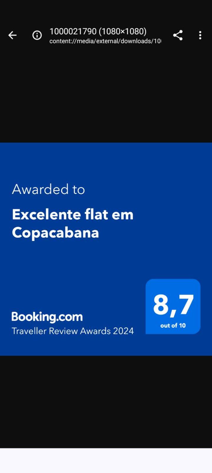 Excelente flat em Copacabana