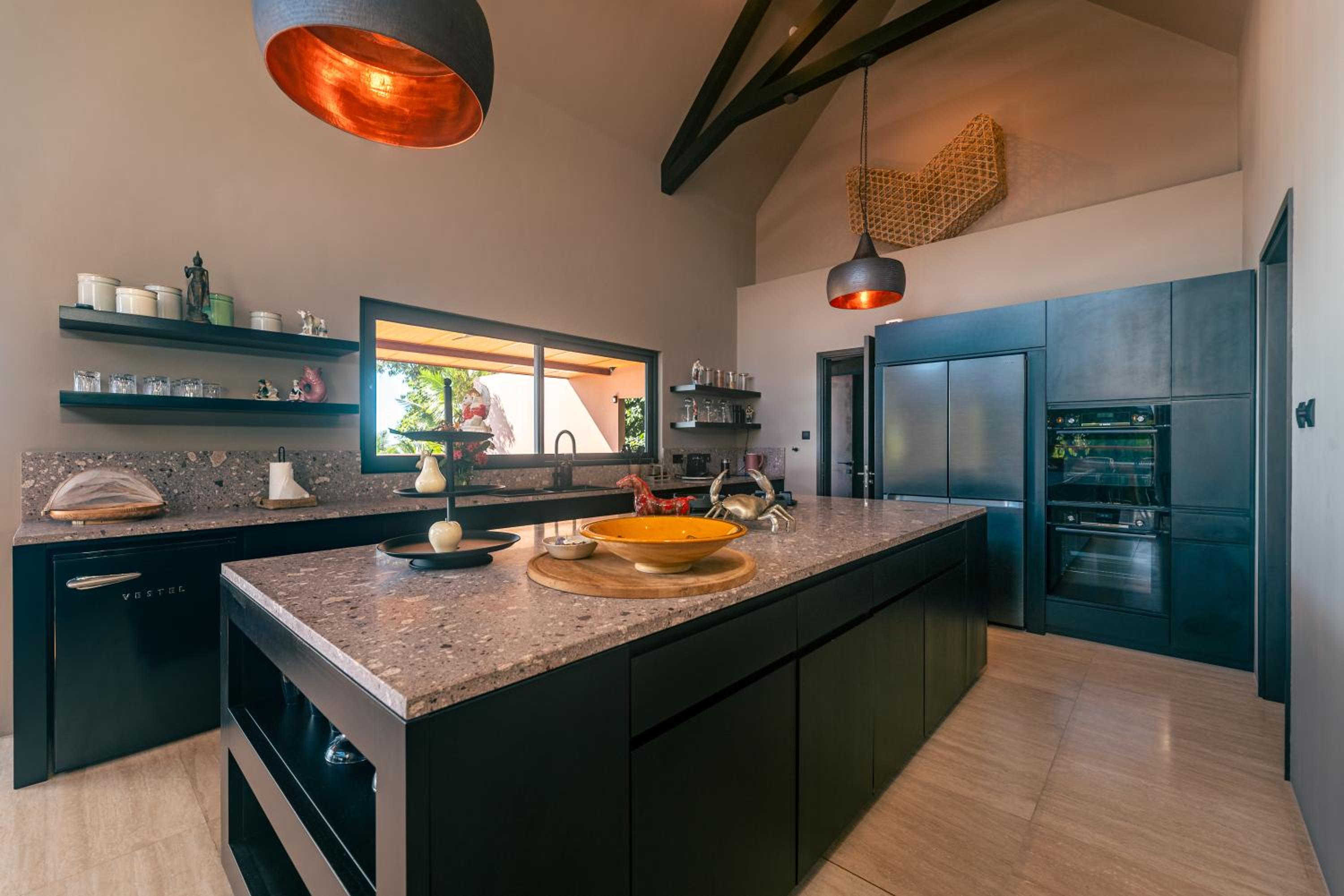 Maison Gaia Seychelles, unobstructed views over the ocean and into the sunset