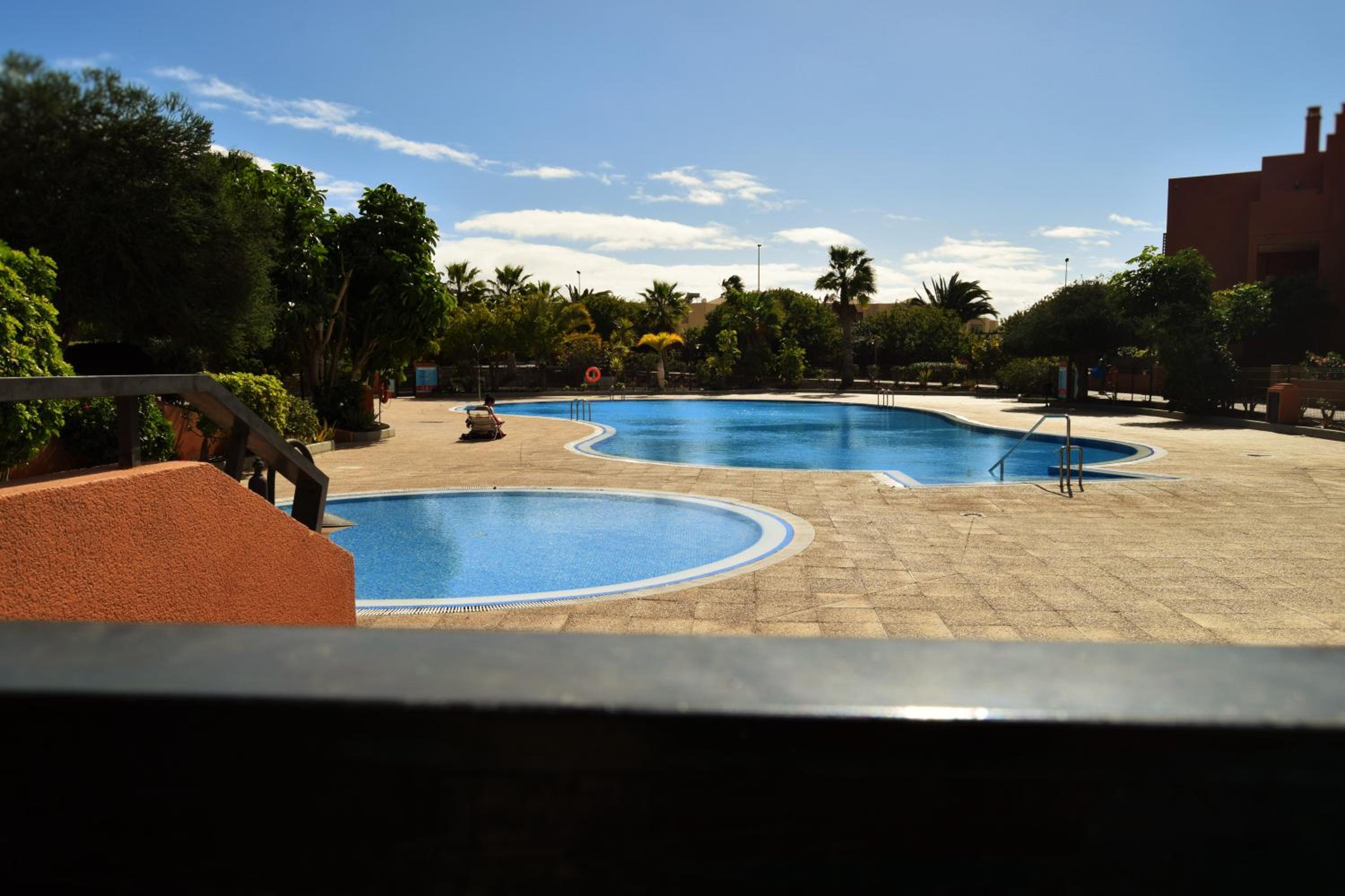 Sotavento Tejita, terrace and beach