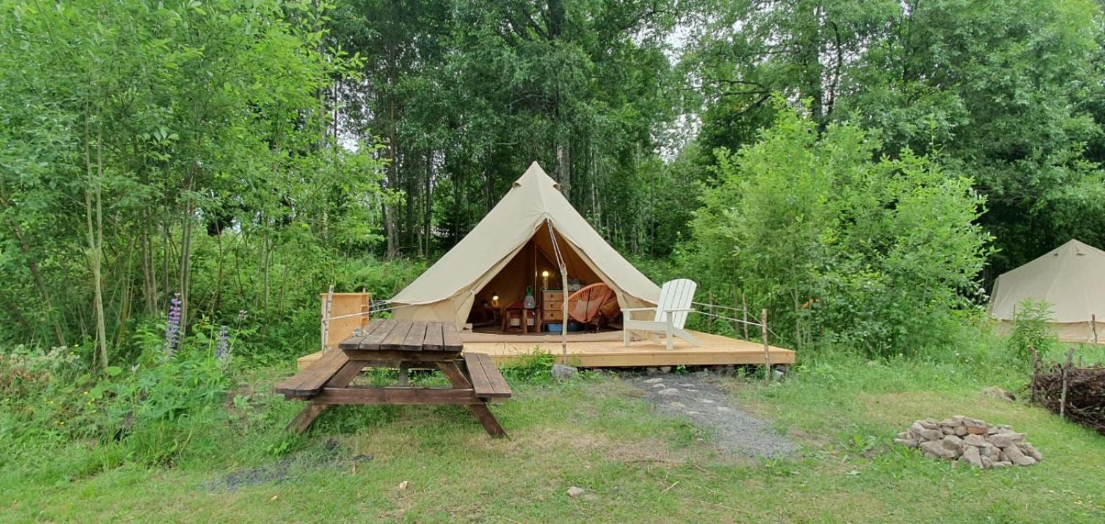 Fristad Glamping Tent Vitsand