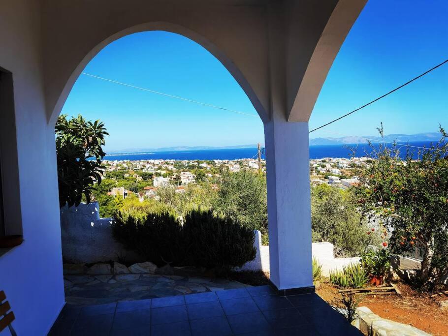 House Anatoli, veranda with view, 11 km to airport, 450 m to beach view 4