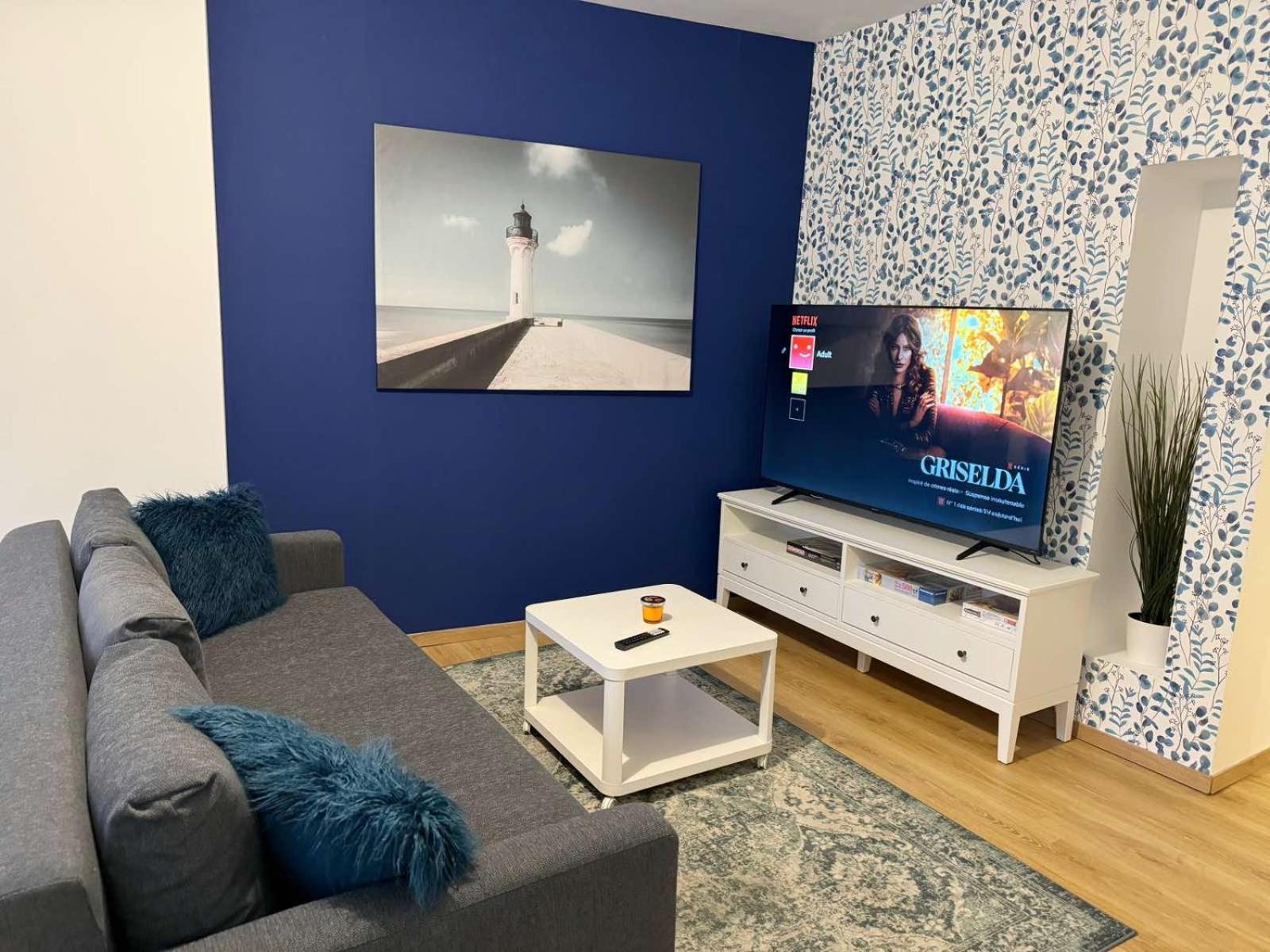 24 CHIC & COSY GRAND APPART 88m2 PARKING GRATUIT HYPERCENTRE NETFLIX
