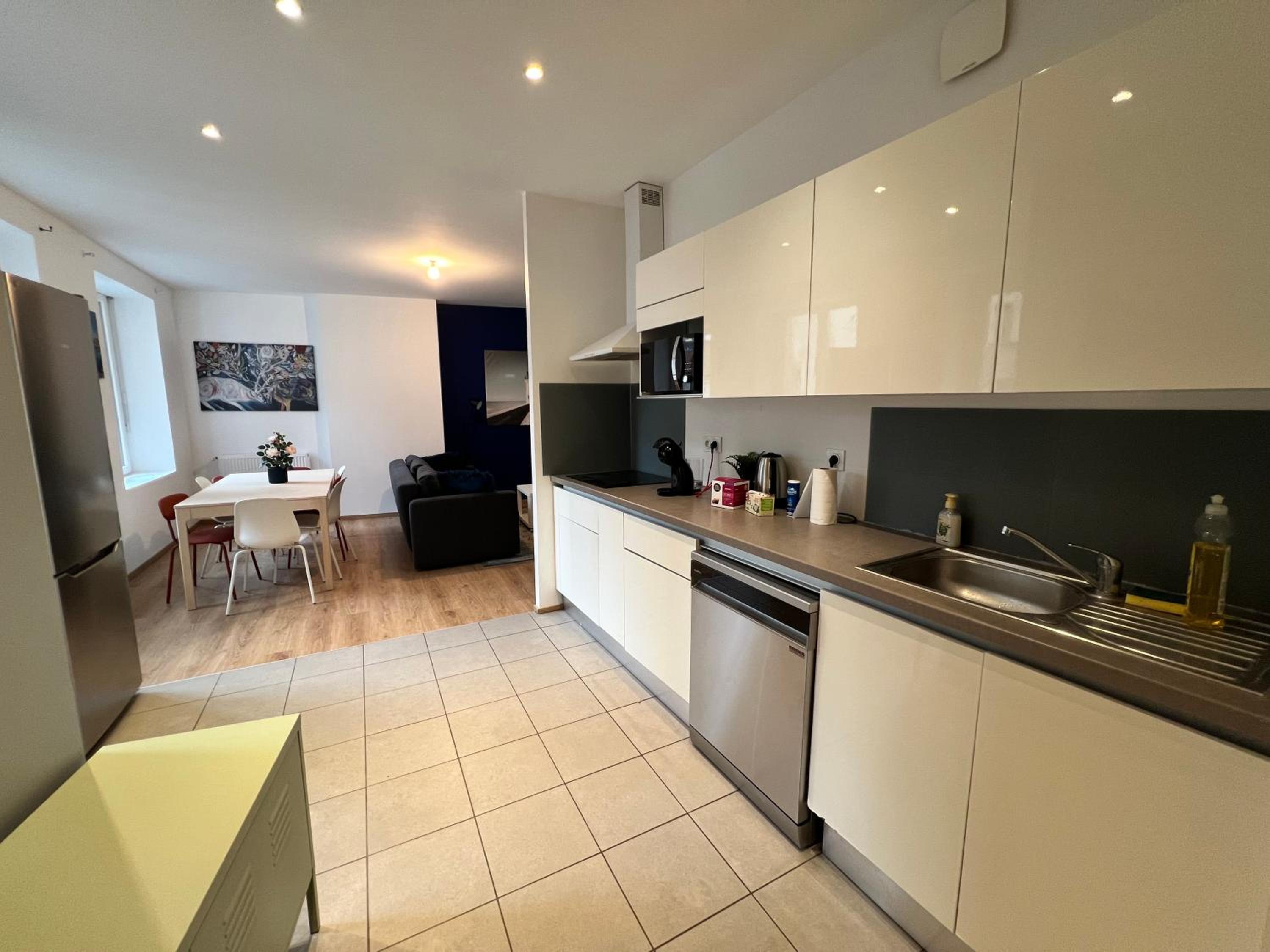 24 CHIC & COSY GRAND APPART 88m2 PARKING GRATUIT HYPERCENTRE NETFLIX
