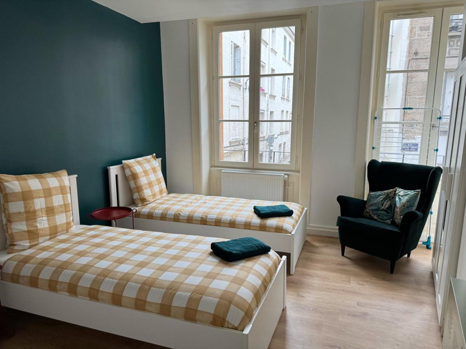 24 CHIC & COSY GRAND APPART 88m2 PARKING GRATUIT HYPERCENTRE NETFLIX