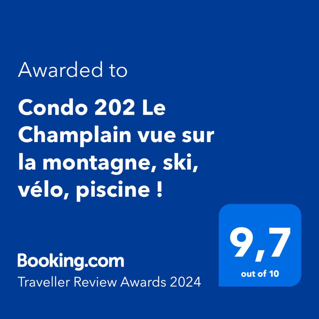 Superbe condo - Navette de Ski Gratuite #202