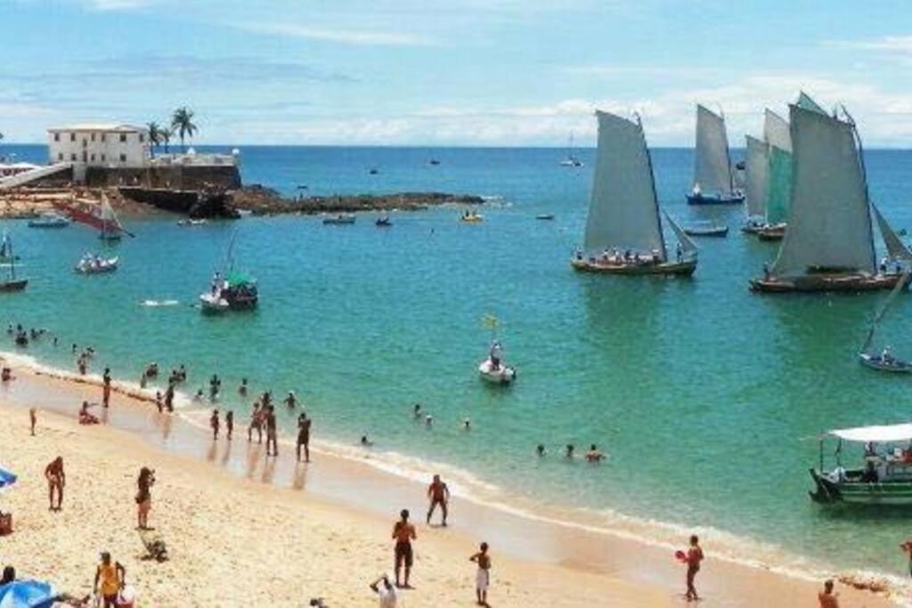 Flat na Barra - Frente a Praia - Circuito do Carnaval