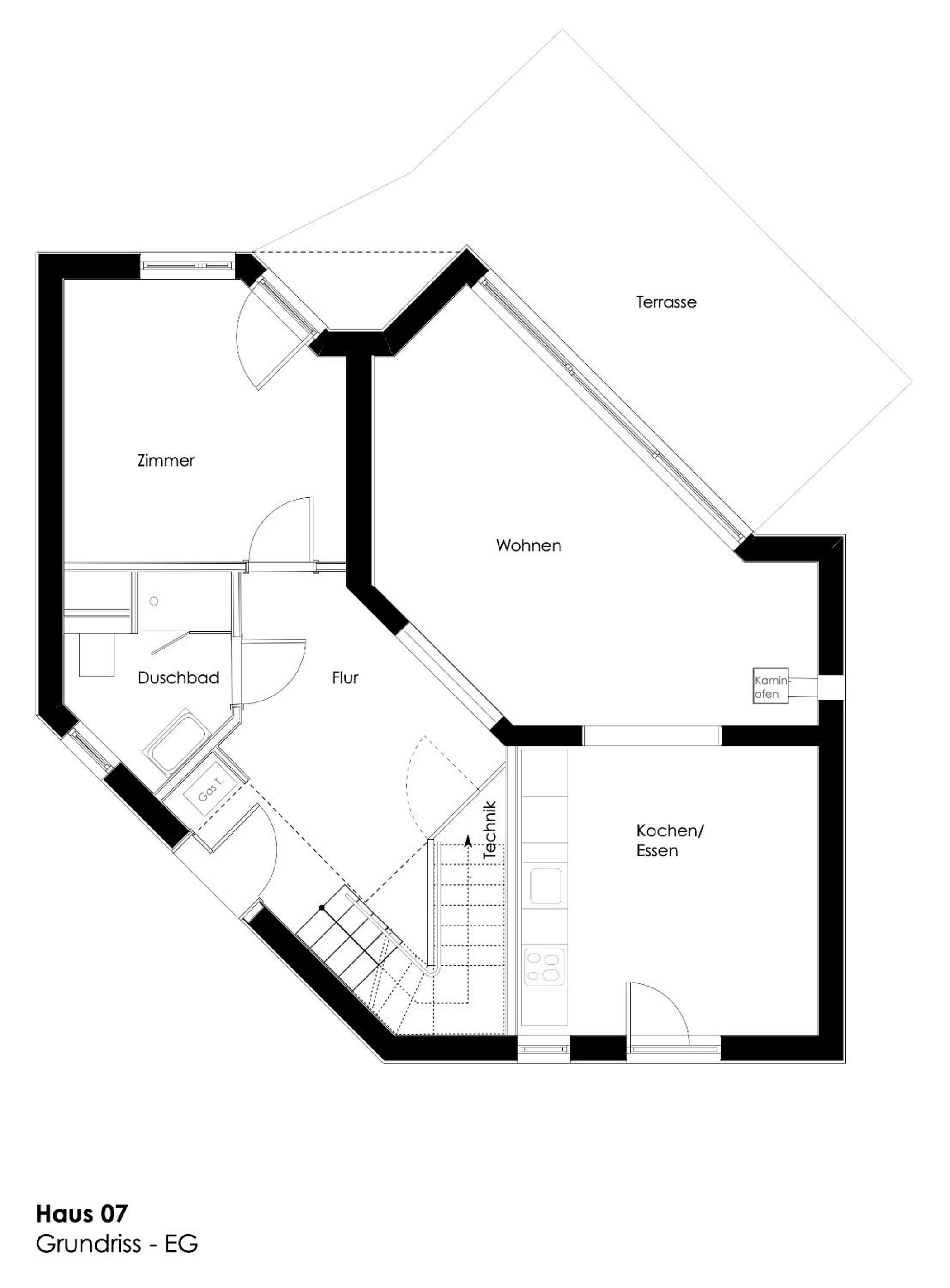 Traumhaus direkt am See mit Dachterrasse, Kamin und Badewanne