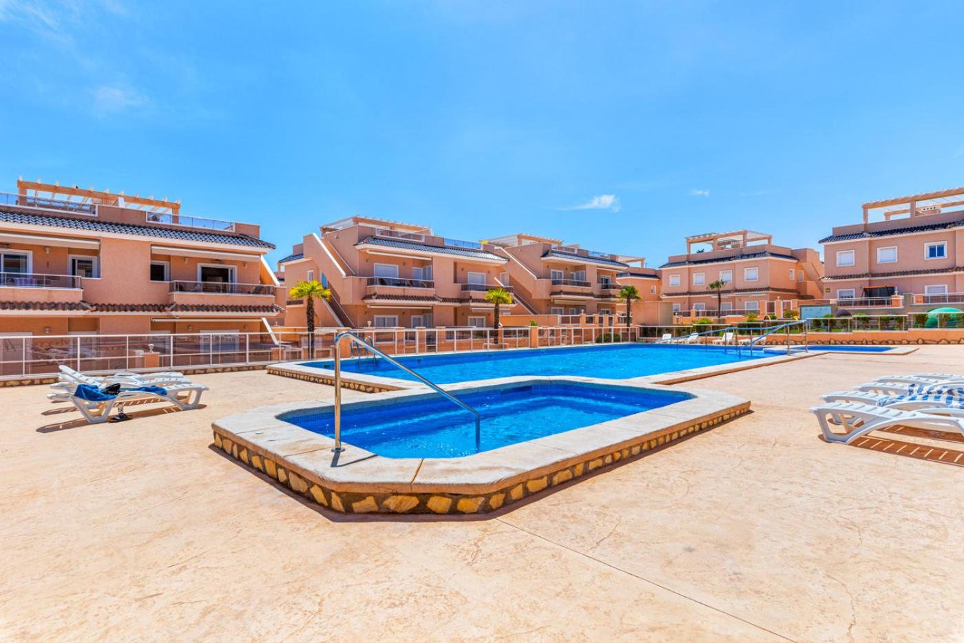 Apartments Punta Prima Indoor & outdoor pool view 4