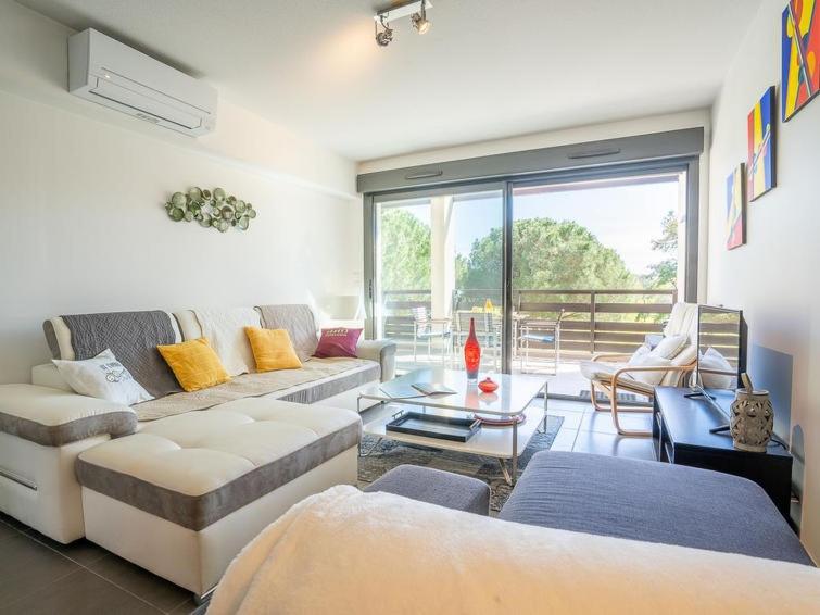 VERT PARADIS - Appartement 3 étoiles, Vue apaisante sur GOLF, Pins Parasols, 2è étage - 80 m2 dont Terrasse avec Pergola, 2 chambres, 3 CLIM, WIFI - Piscin