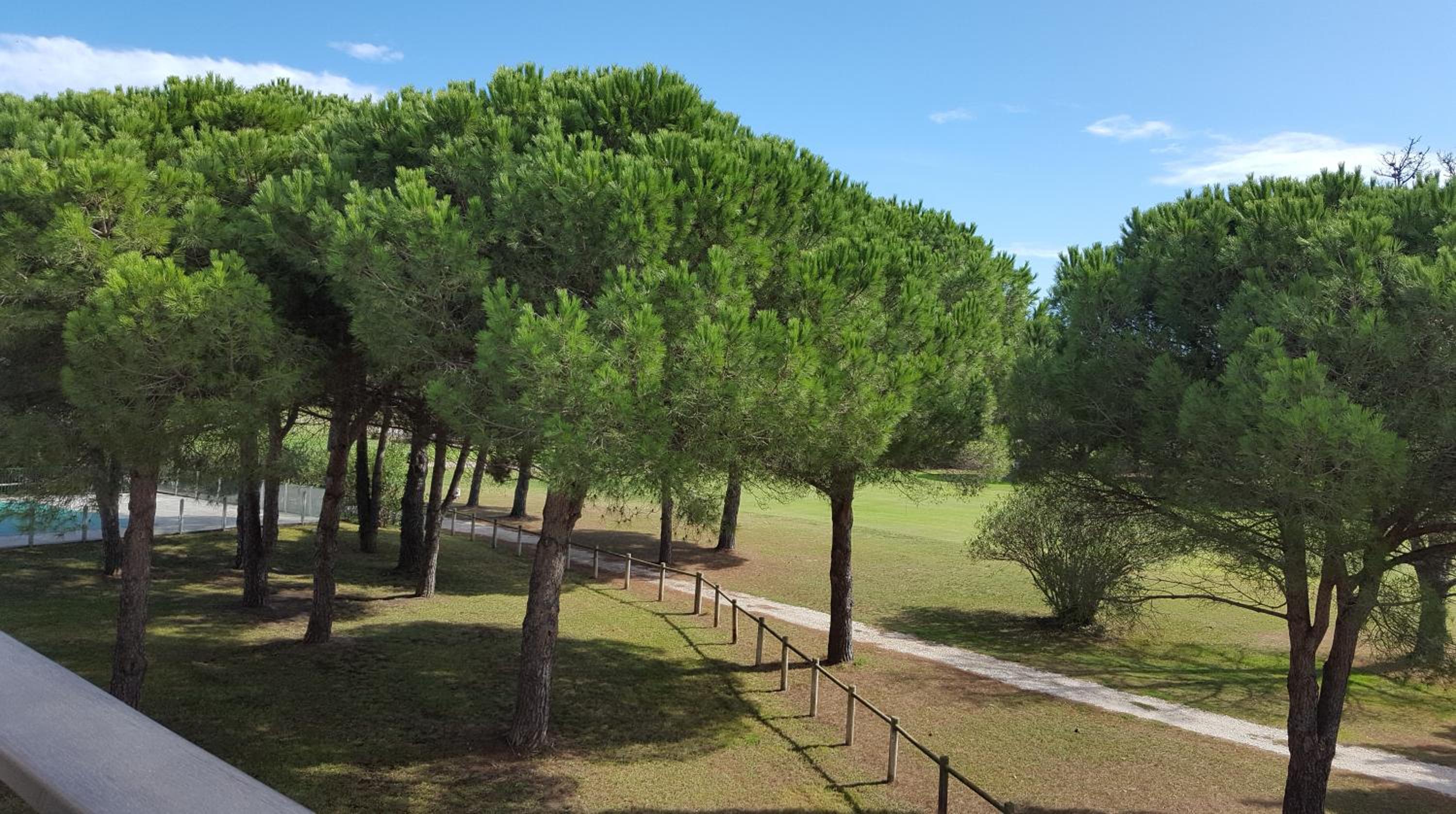 VERT PARADIS - Appartement 3 étoiles, Vue apaisante sur GOLF, Pins Parasols, 2è étage - 80 m2 dont Terrasse avec Pergola, 2 chambres, 3 CLIM, WIFI - Piscin