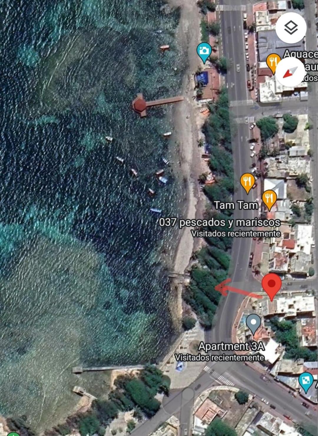 Apartament central frente al mar