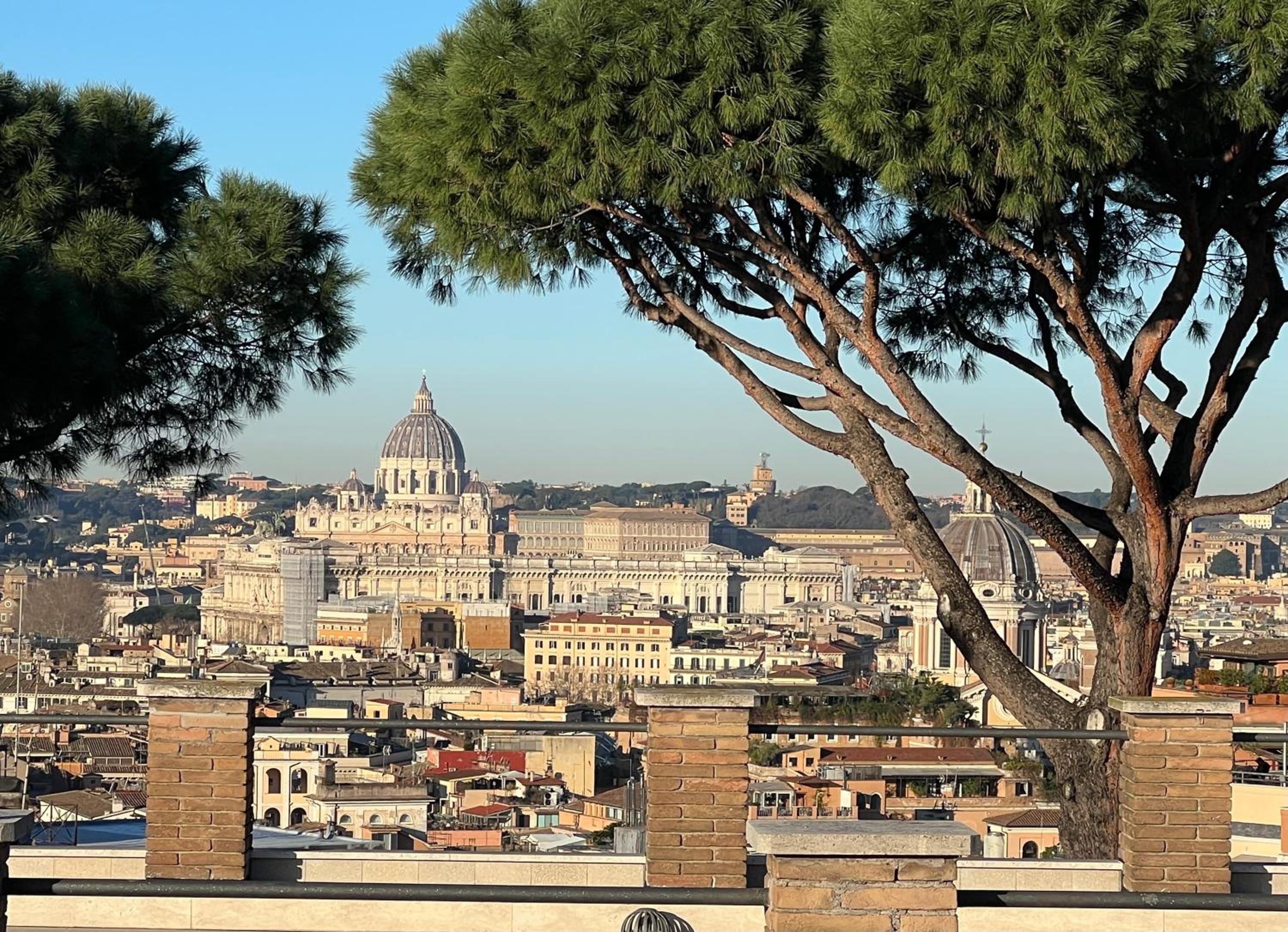 Spanish Steps Rome View