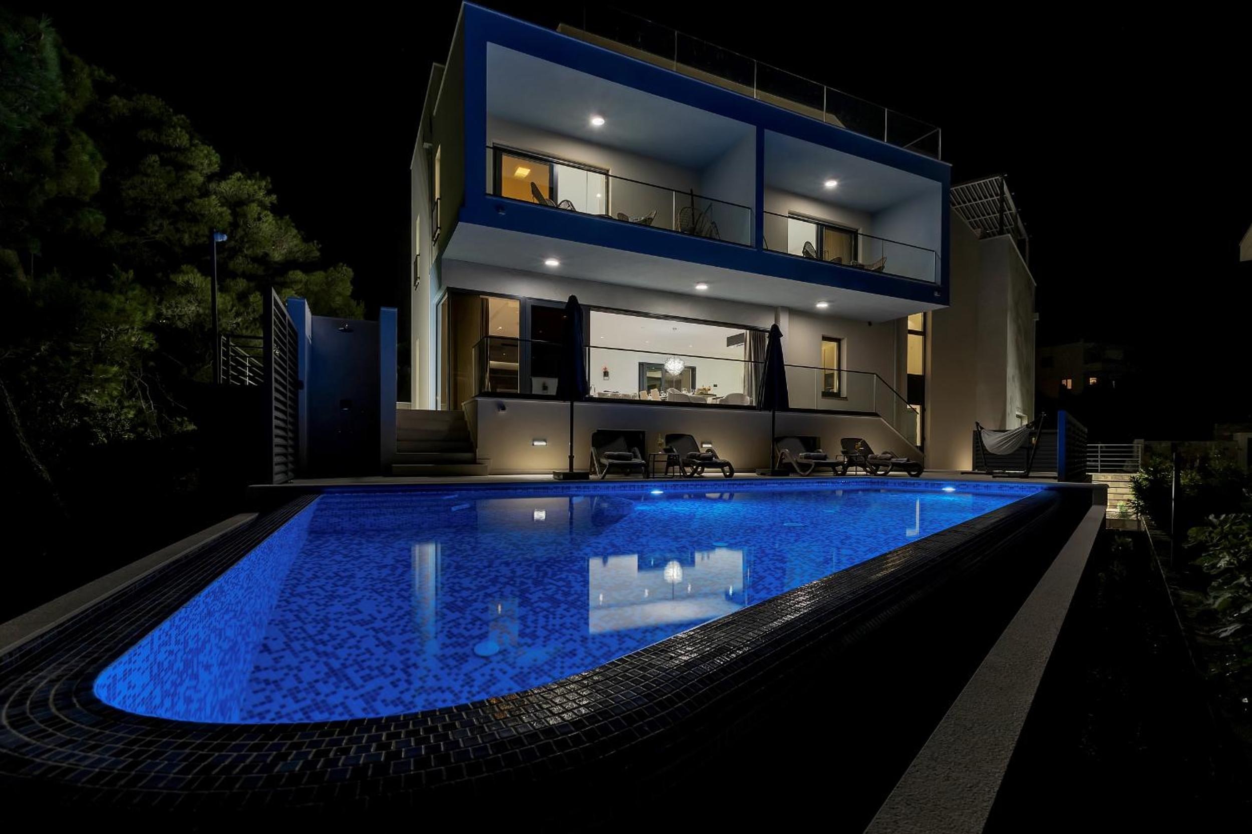 Luxury Villa Bašak with Infinity Pool and Sea View view 5