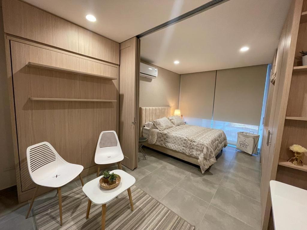 Aparta estudio tipo suit , nuevo , dotado en Playa Salguero