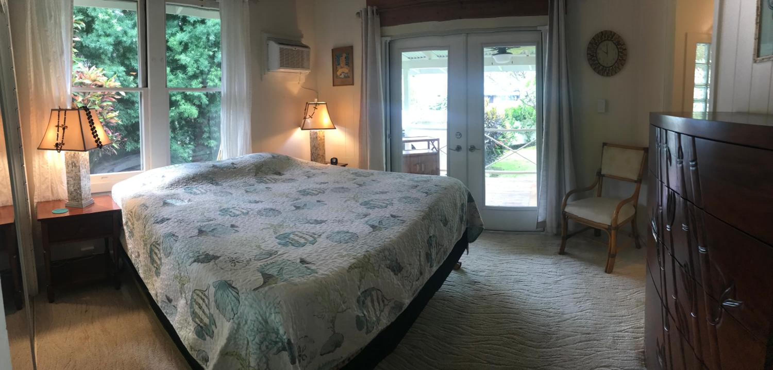 Eco-friendly Sanctuary on Kealakekua Bay. Charming Hawaiian Style with Air Con