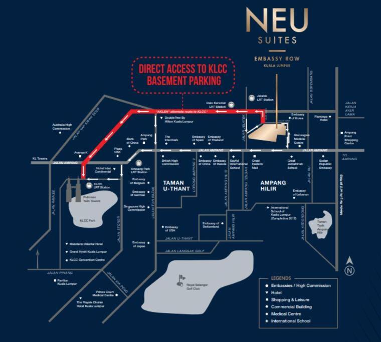 Neu Suites Studio Room - 3km to KLCC, 8 mins walk to LRT