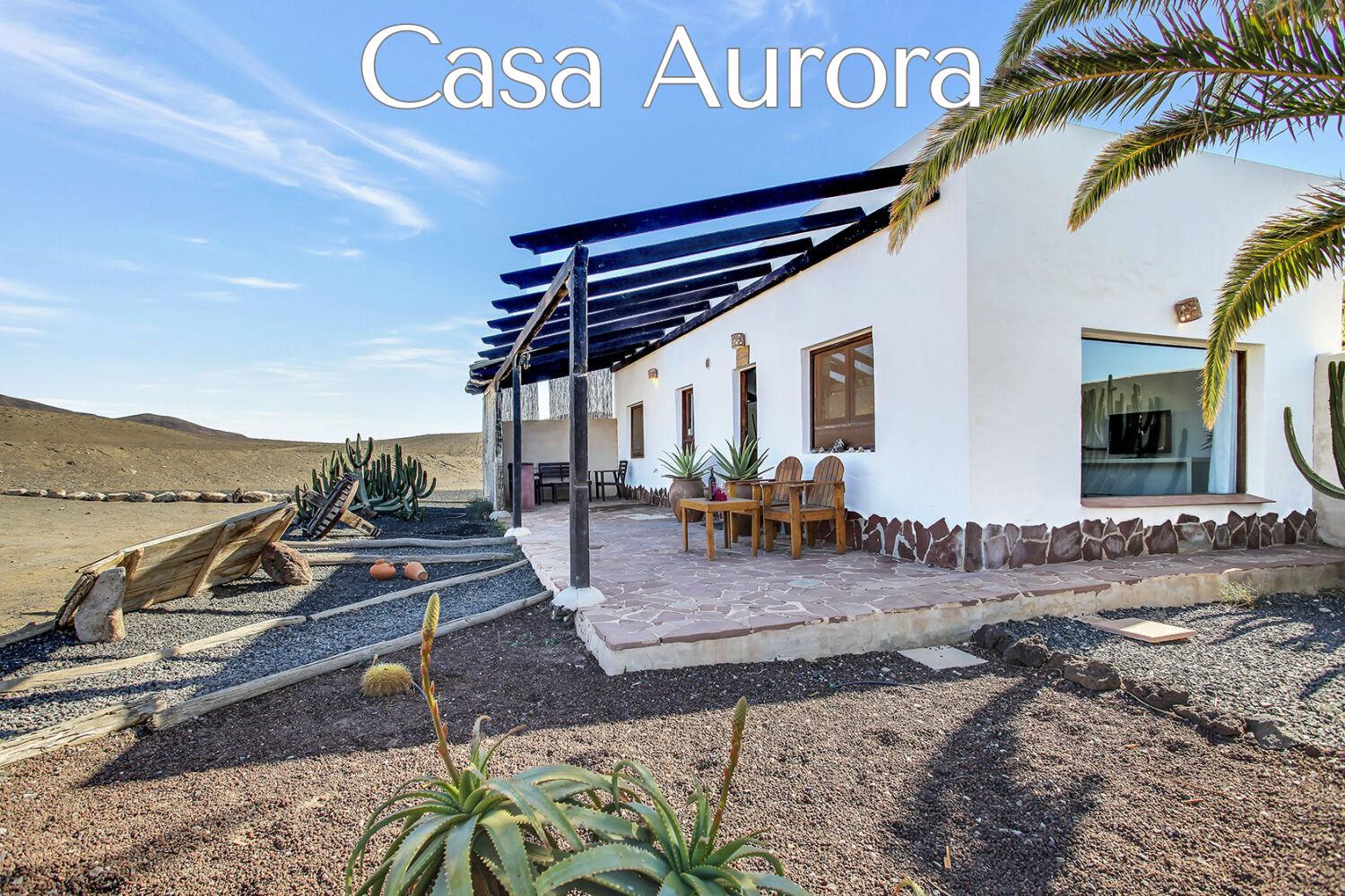 Casa Pilar, Aurora y Tarabilla en Finca Ecológica