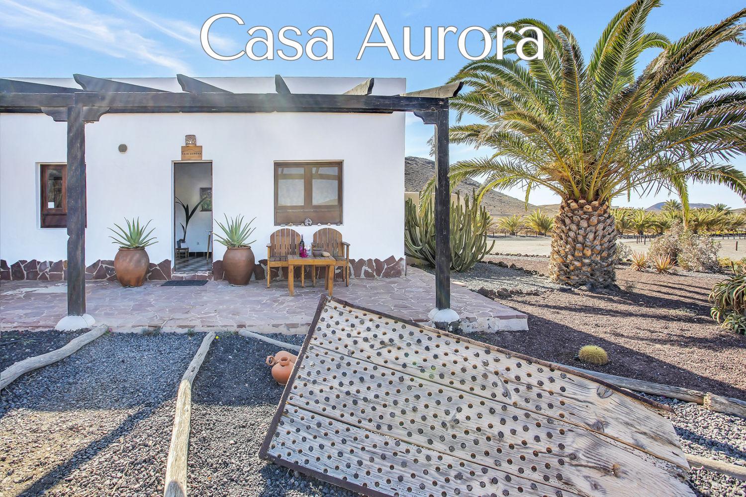 Casa Pilar, Aurora y Tarabilla en Finca Ecológica