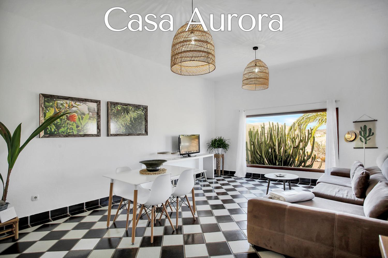Casa Pilar, Aurora y Tarabilla en Finca Ecológica