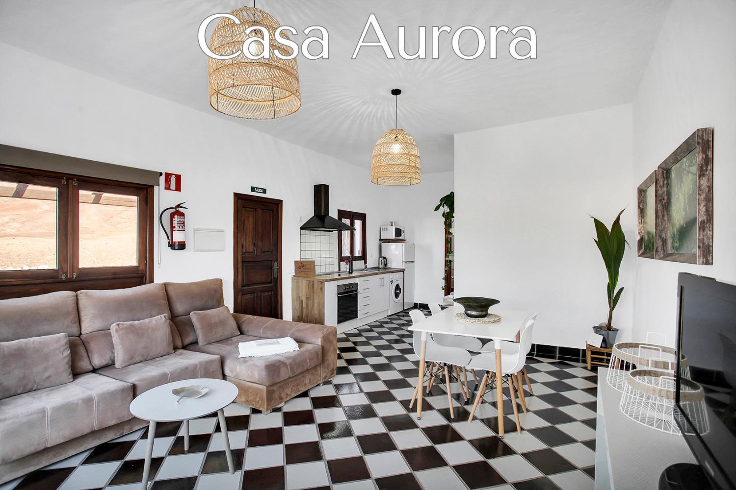 Casa Pilar, Aurora y Tarabilla en Finca Ecológica
