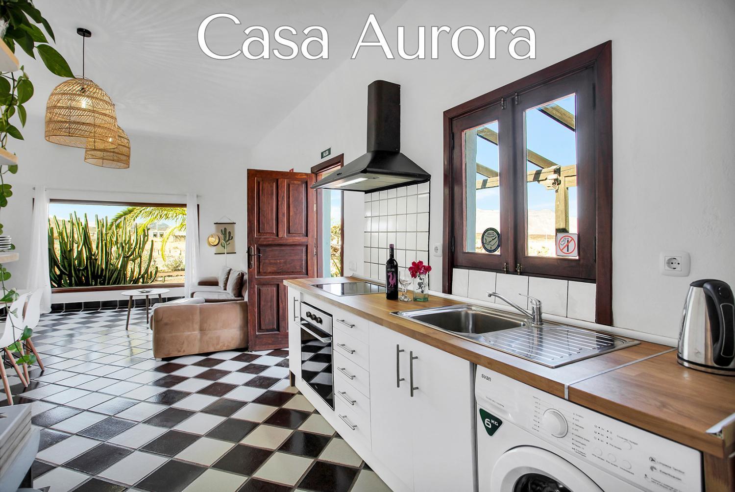 Casa Pilar, Aurora y Tarabilla en Finca Ecológica