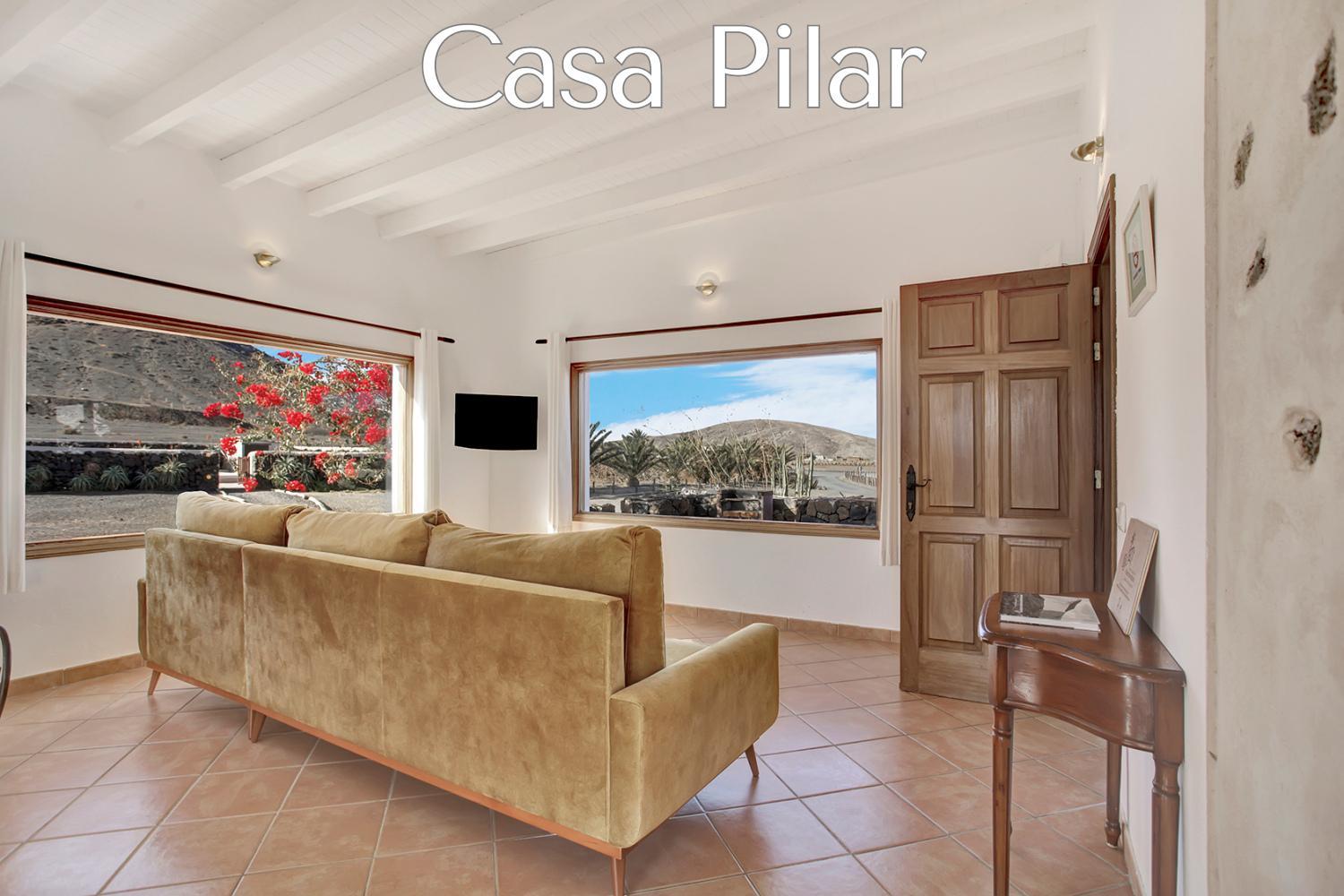Casa Pilar, Aurora y Tarabilla en Finca Ecológica