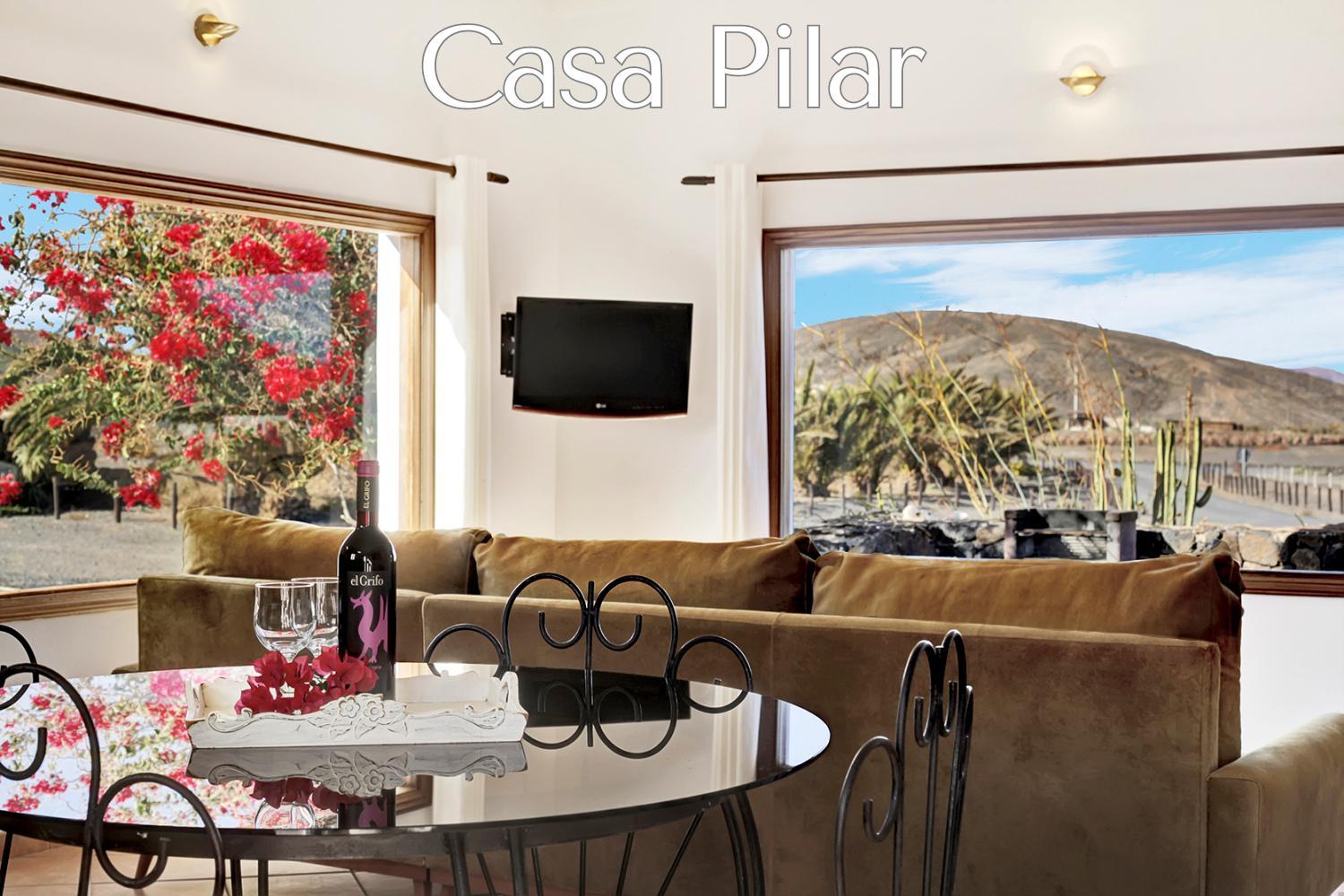 Casa Pilar, Aurora y Tarabilla en Finca Ecológica