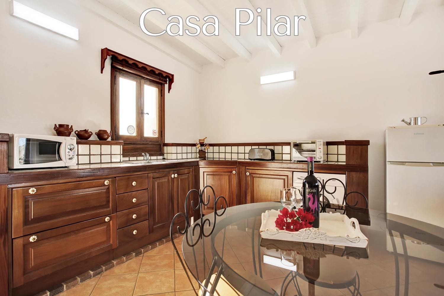 Casa Pilar, Aurora y Tarabilla en Finca Ecológica