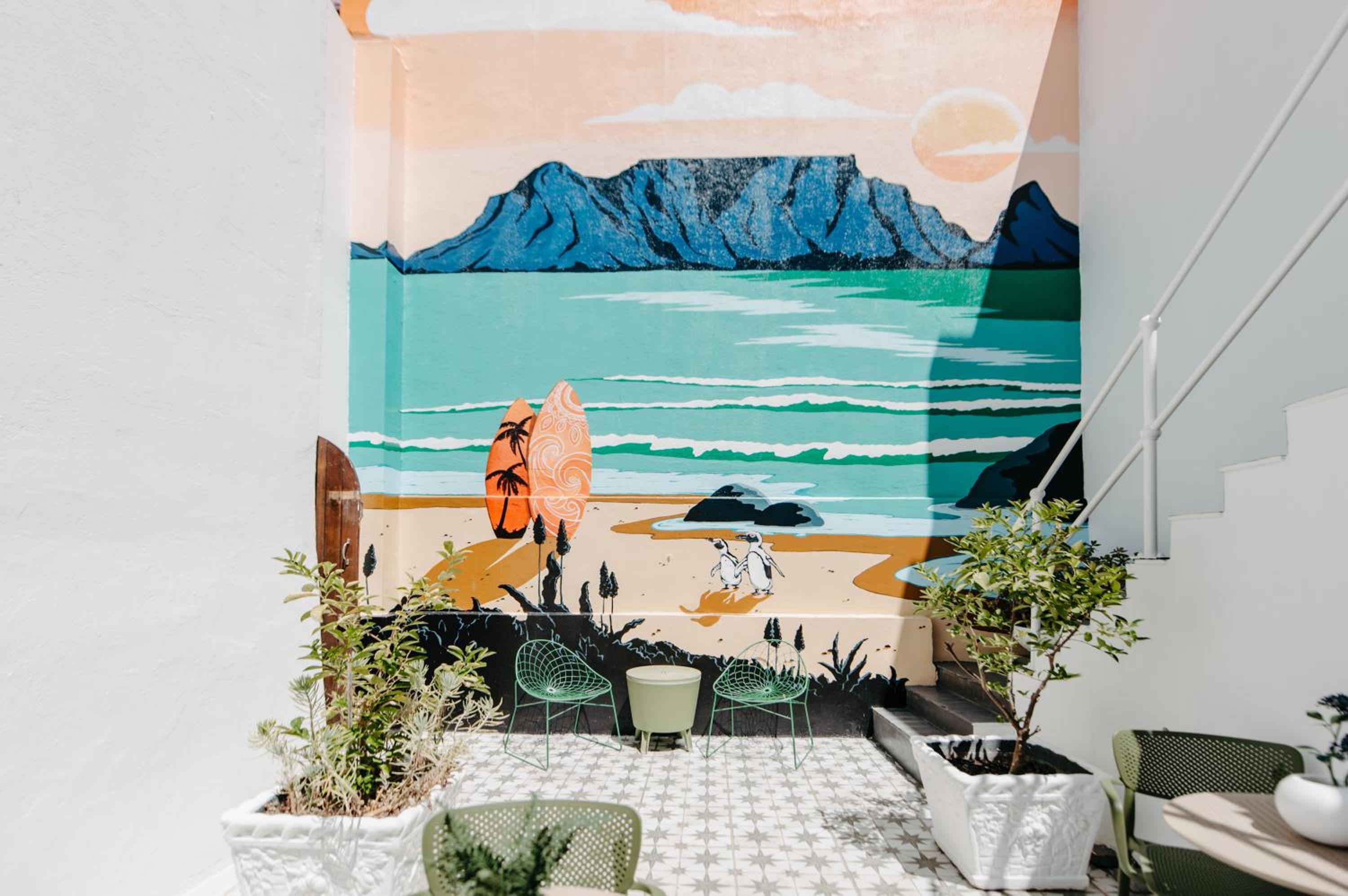Mediterranean Style Accommodation in De Waterkant