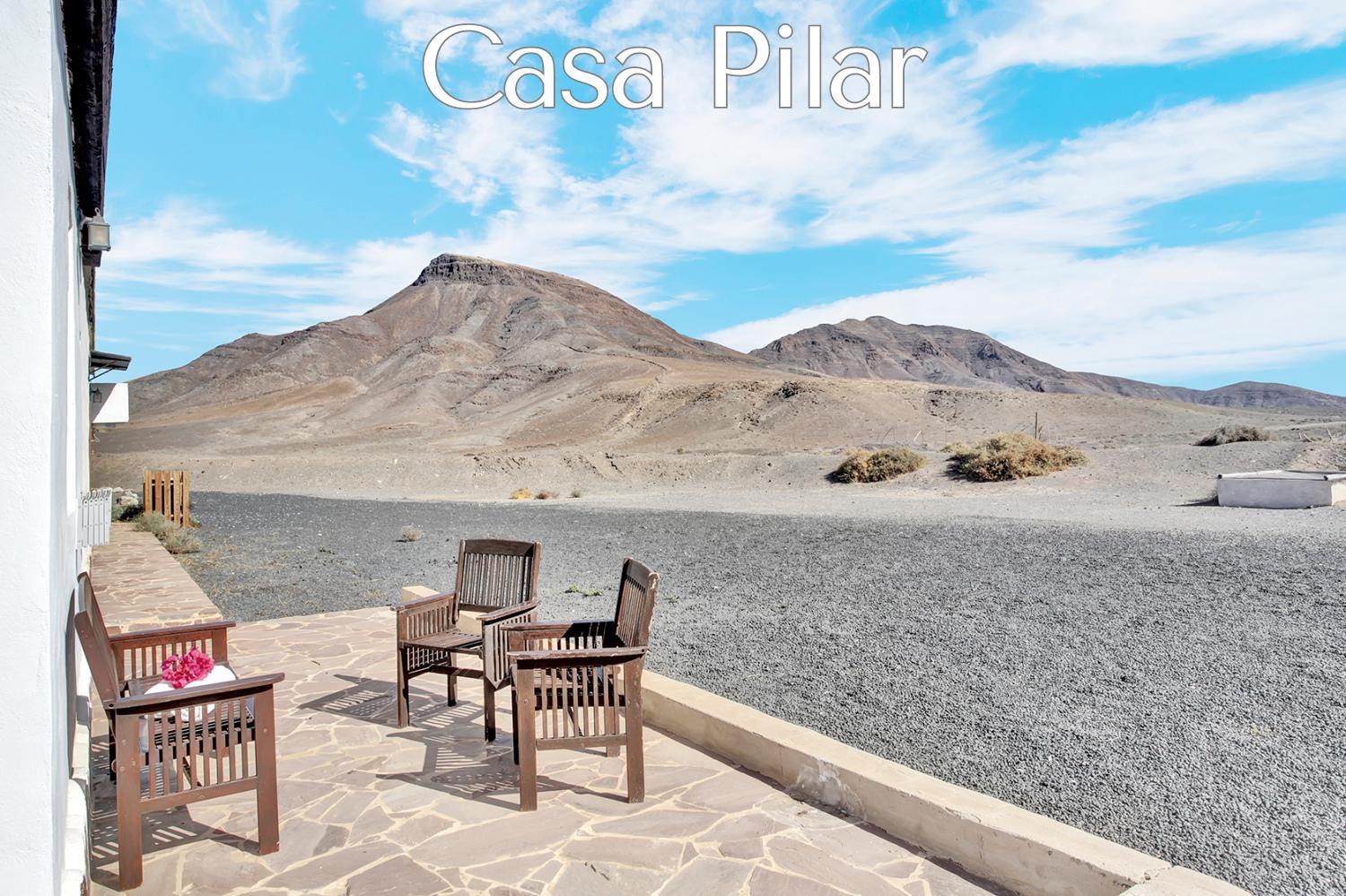 Casa Pilar, Aurora y Tarabilla en Finca Ecológica