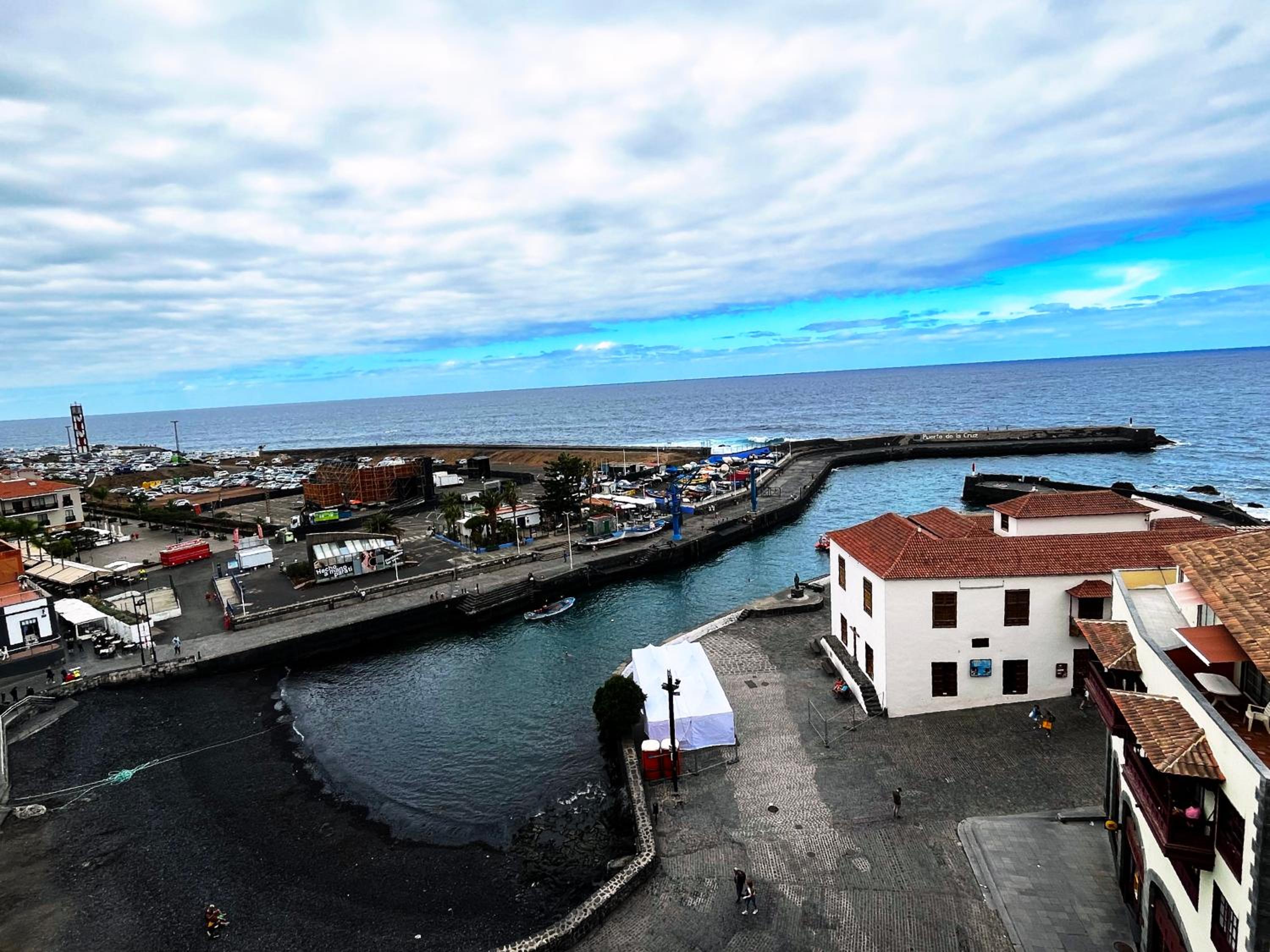 Céntrico apartamento con vista al muelle