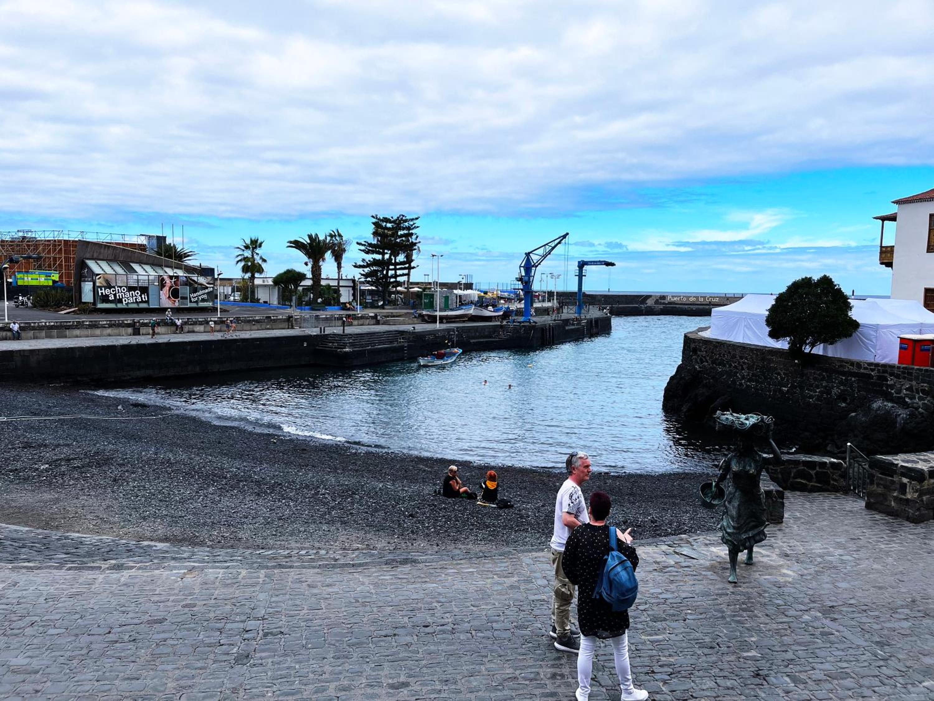 Céntrico apartamento con vista al muelle
