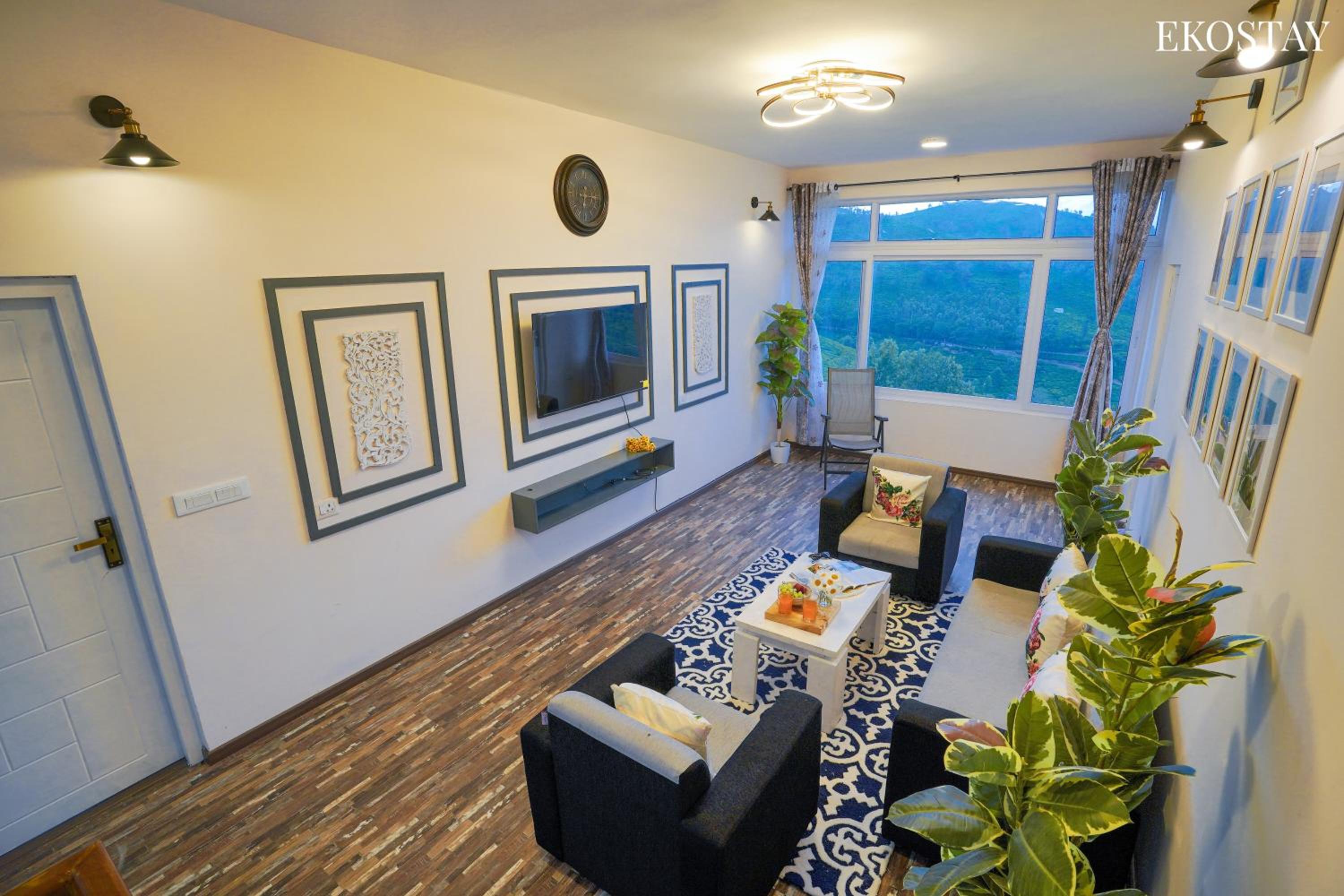 EKOSTAY I Pearl House Villa I 360 Degrees Tea Estate view 3